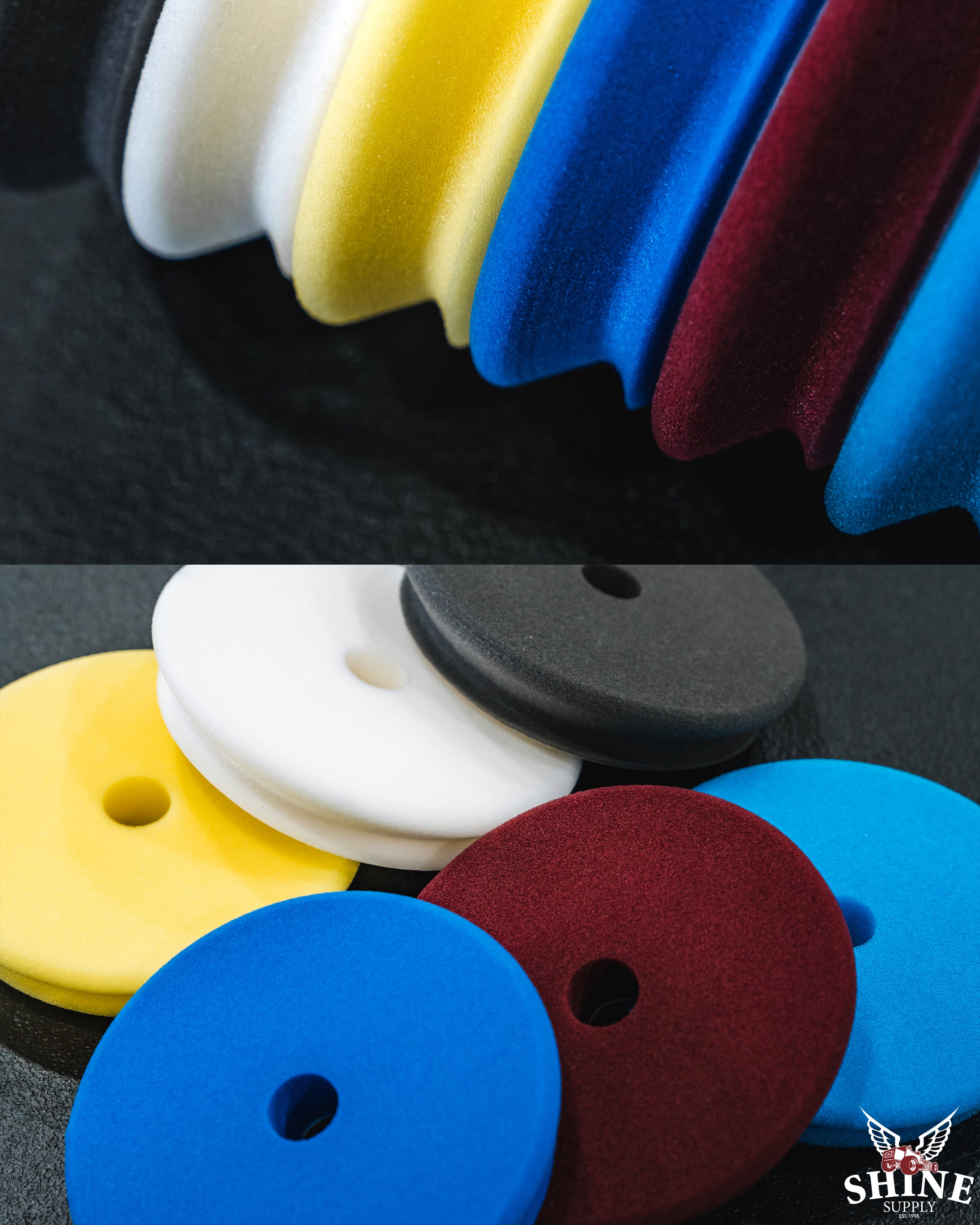 Buff N Shine EdgeGuard Foam Pad 5 inch- 2 Pack