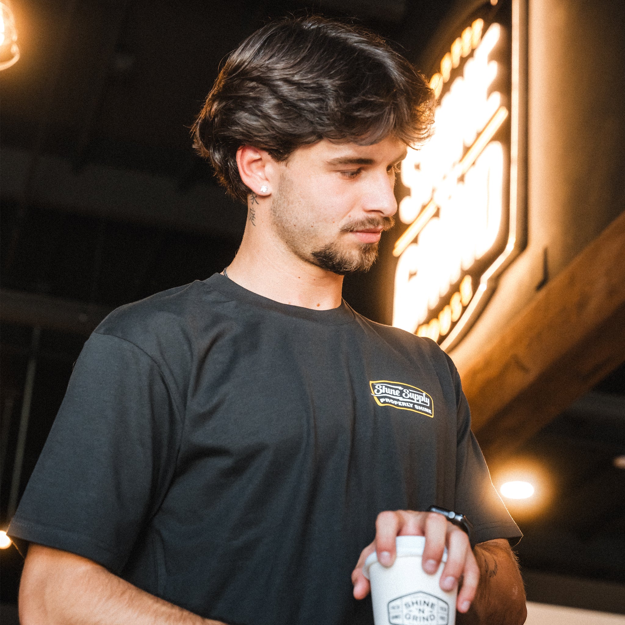 "Bolt" Summer Authentics Tee - Coal