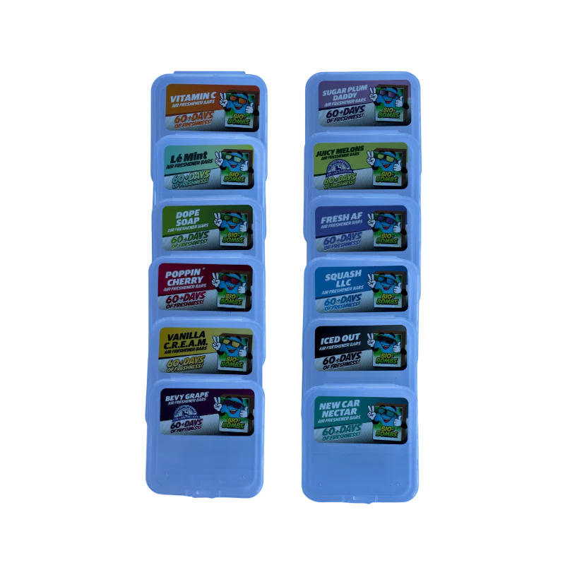 Bio Bomb Detailer Sample Scent Cases