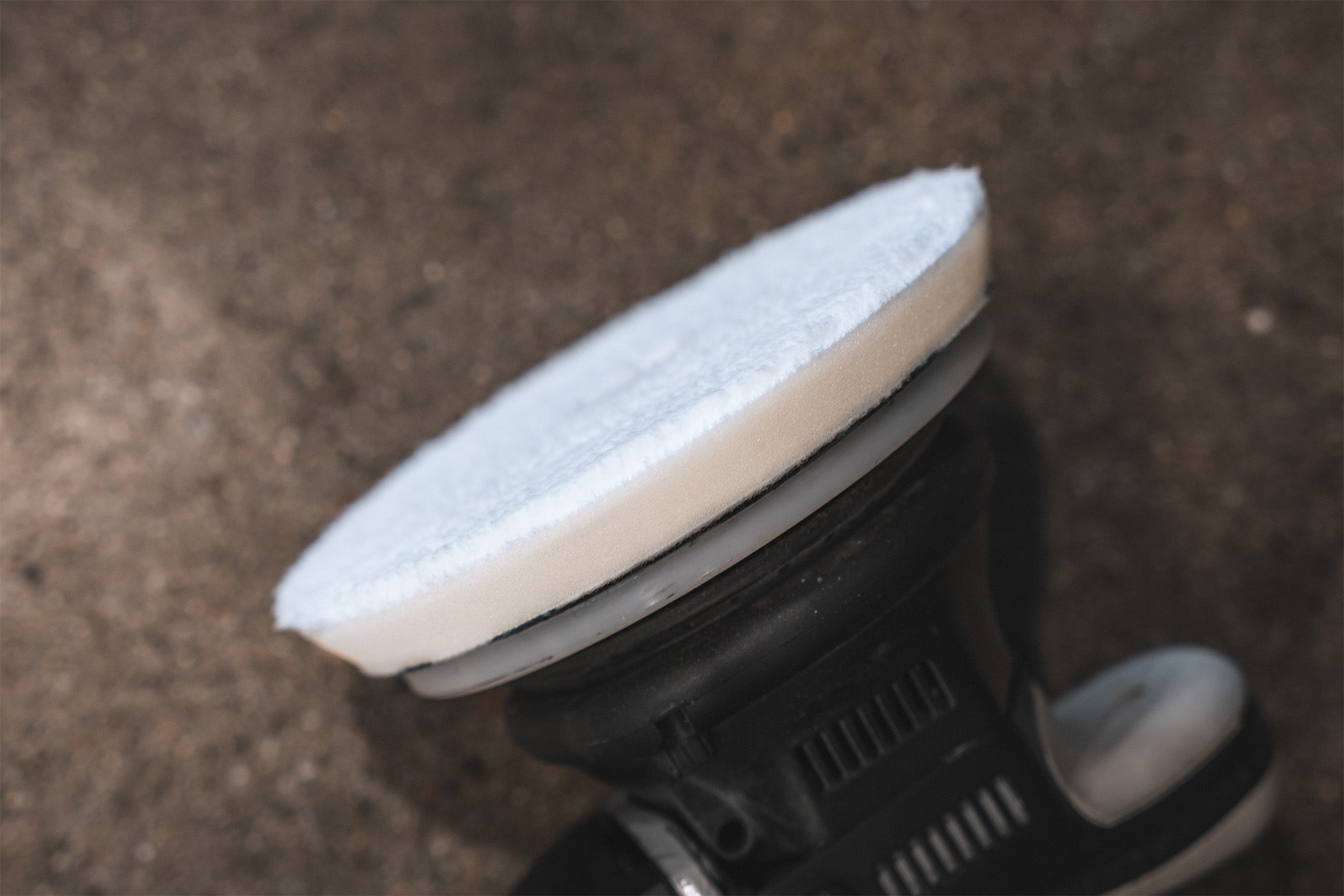 Buff & Shine Uro-Fiber Microfiber Finishing Pad - White