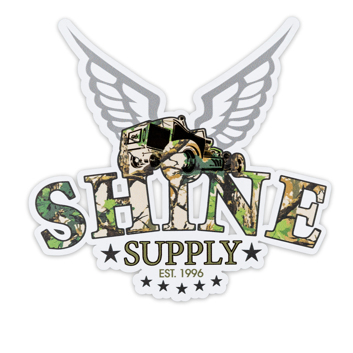 Shine Supply Decal Camo 6"