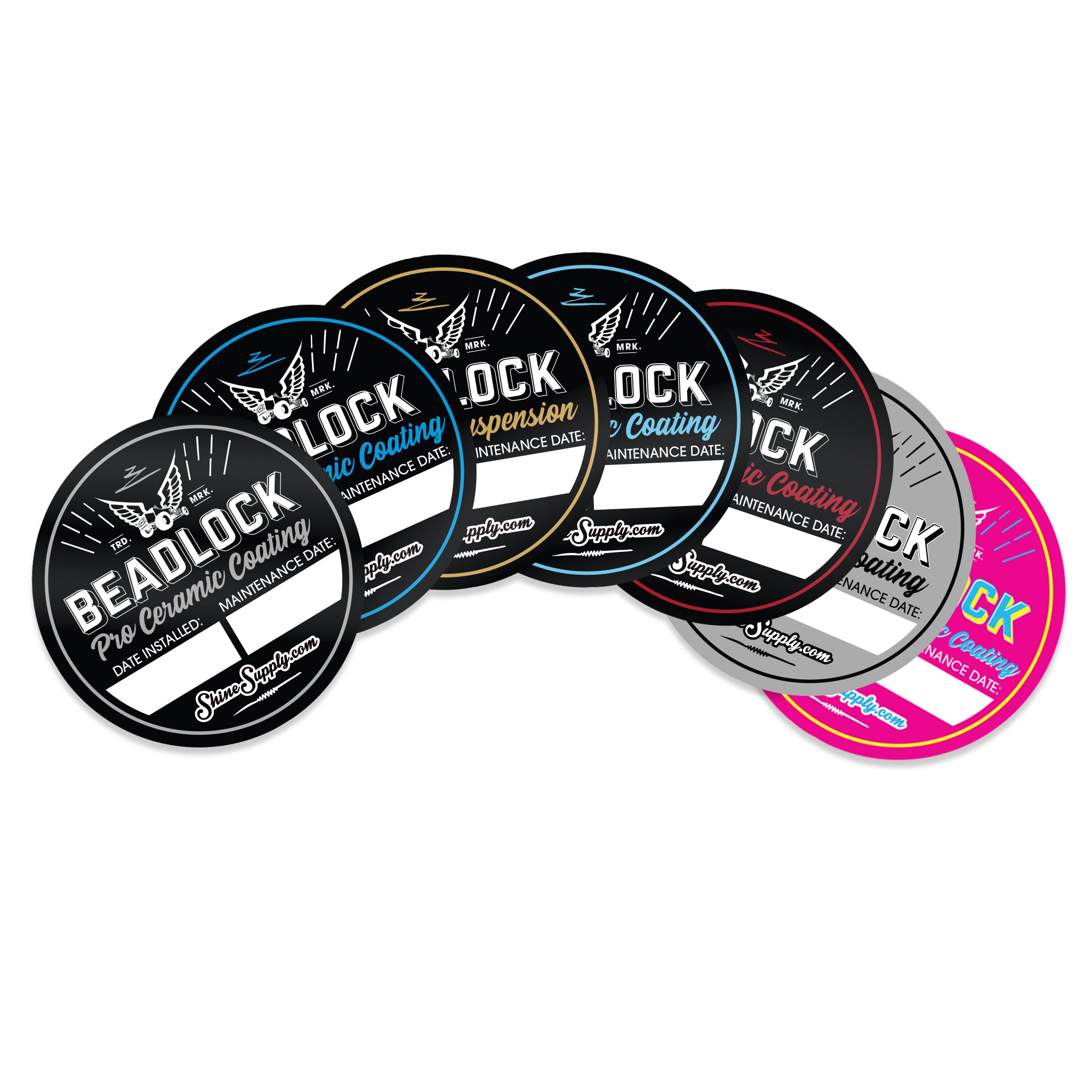 Beadlock Door Jamb Stickers