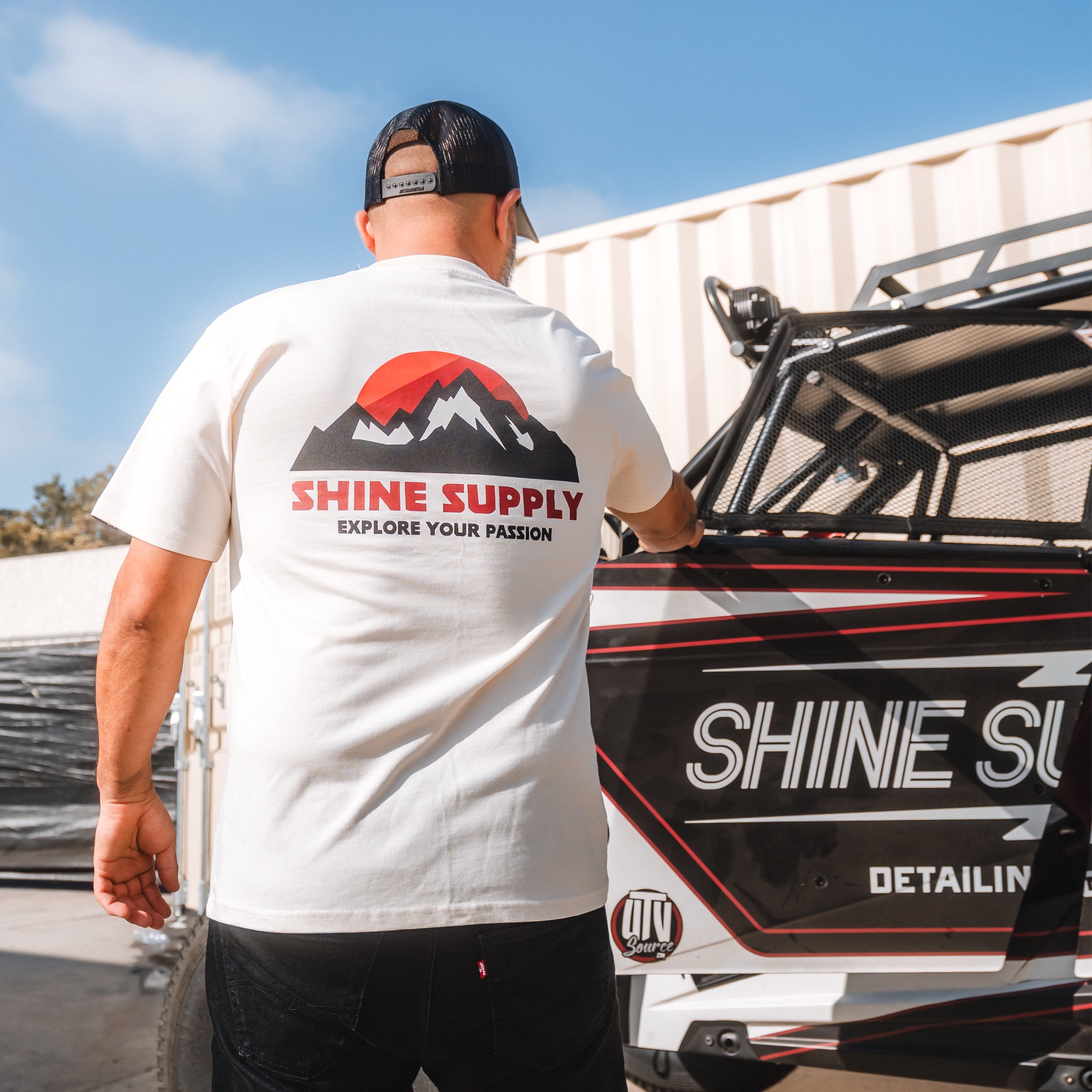 "Explore The Shine" Fall Authentics T-Shirt - Ecru