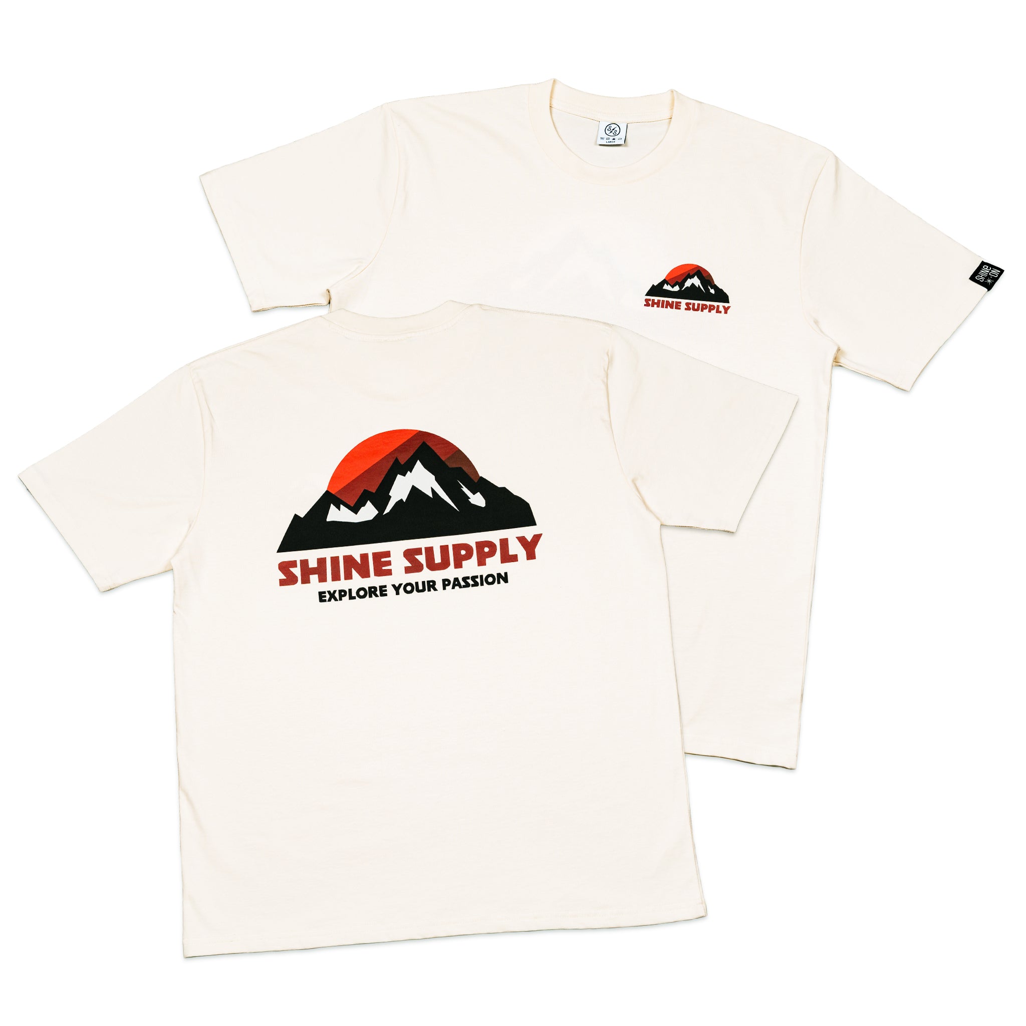 "Explore The Shine" Fall Authentics T-Shirt - Ecru