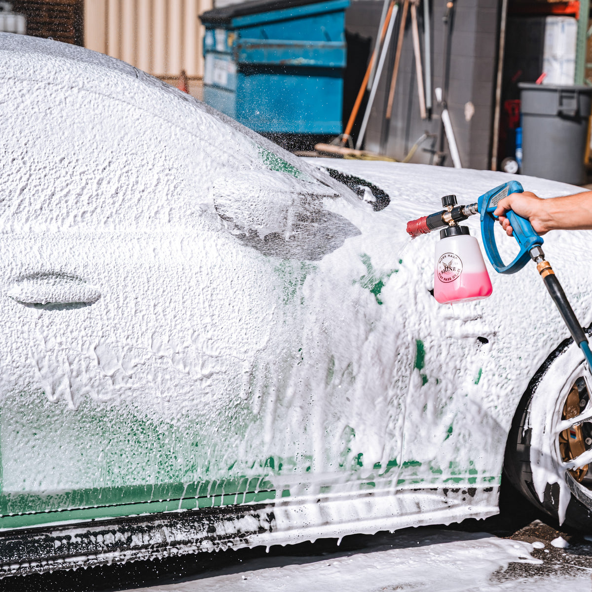 The Foam Thrower w/ Free Soap - Foam Cannon