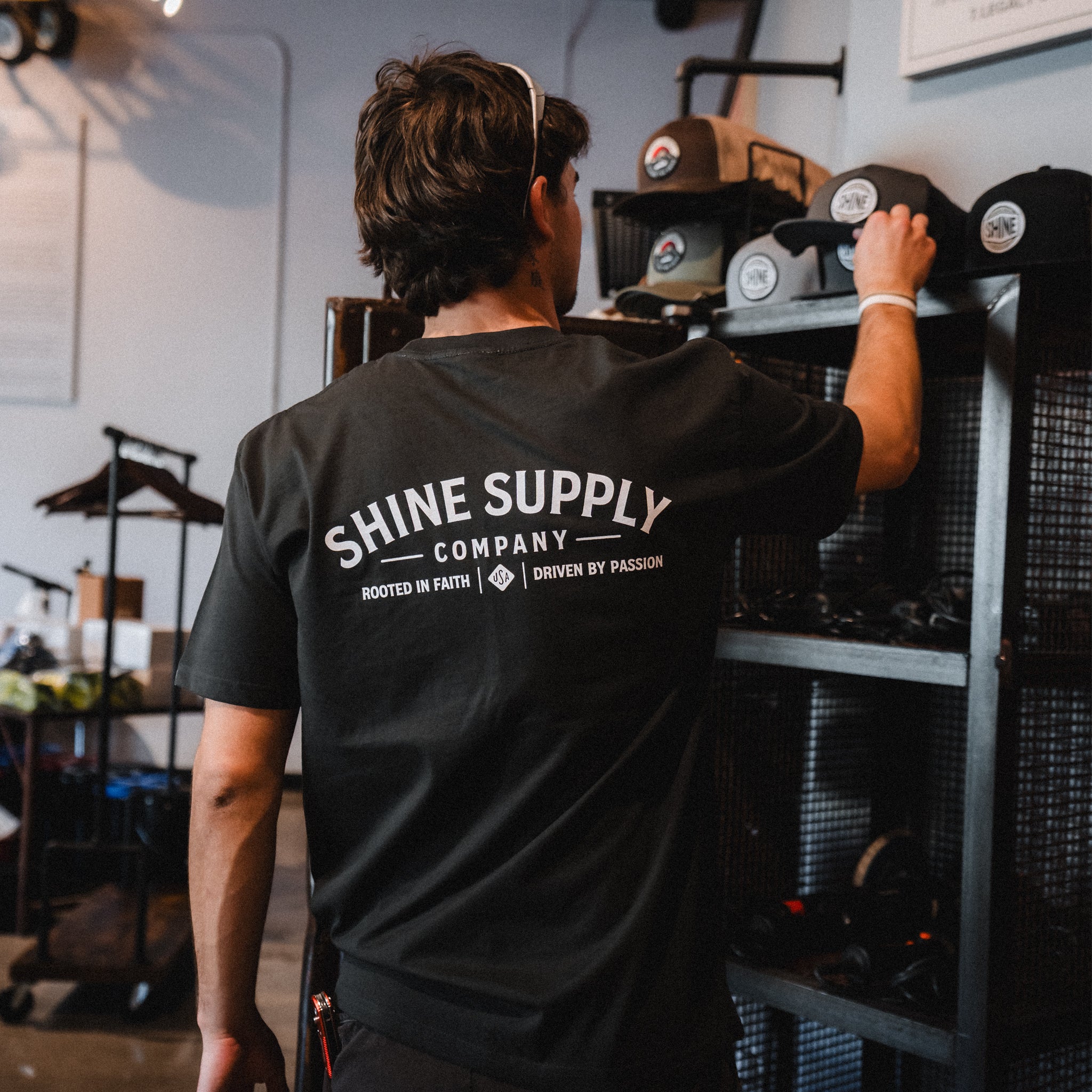 "Rooted" Fall Authentics T-Shirt - Coal