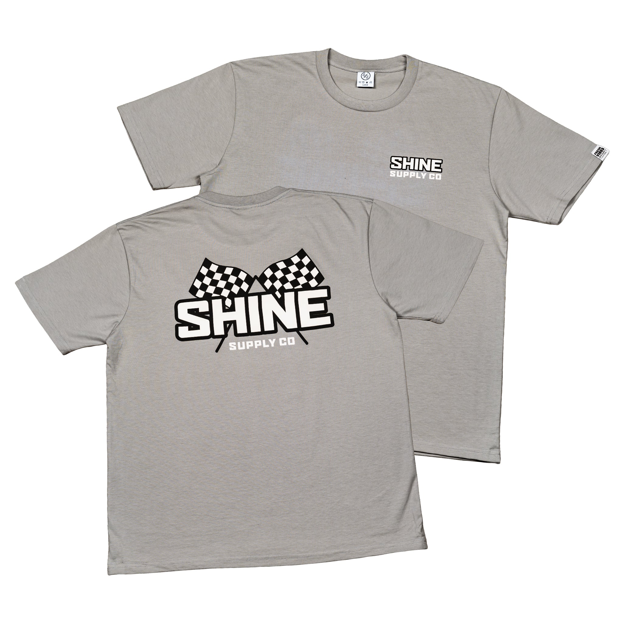 "Checkerline" Fall Authentics T-Shirt - Storm