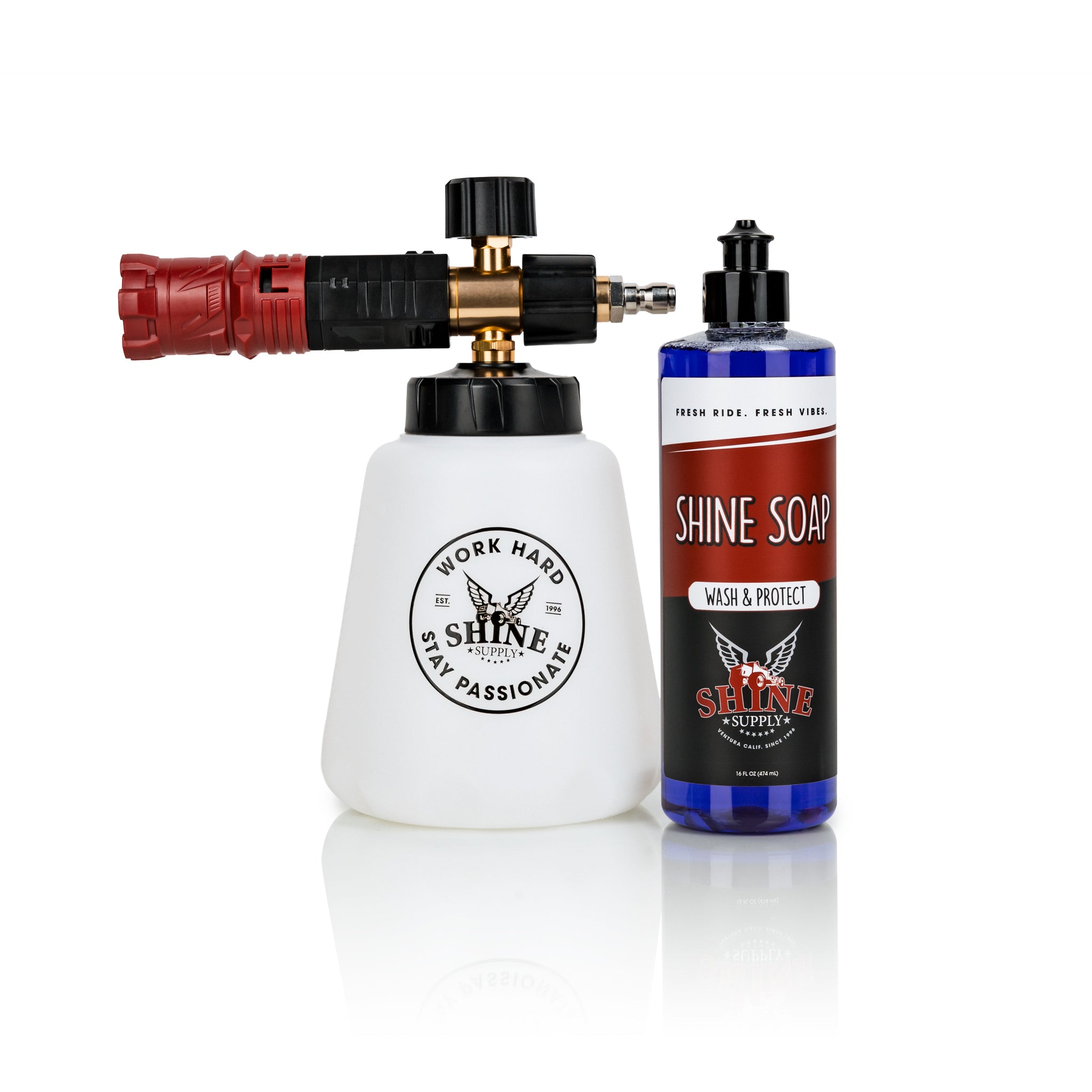 The Foam Thrower w/ Free Soap - Foam Cannon