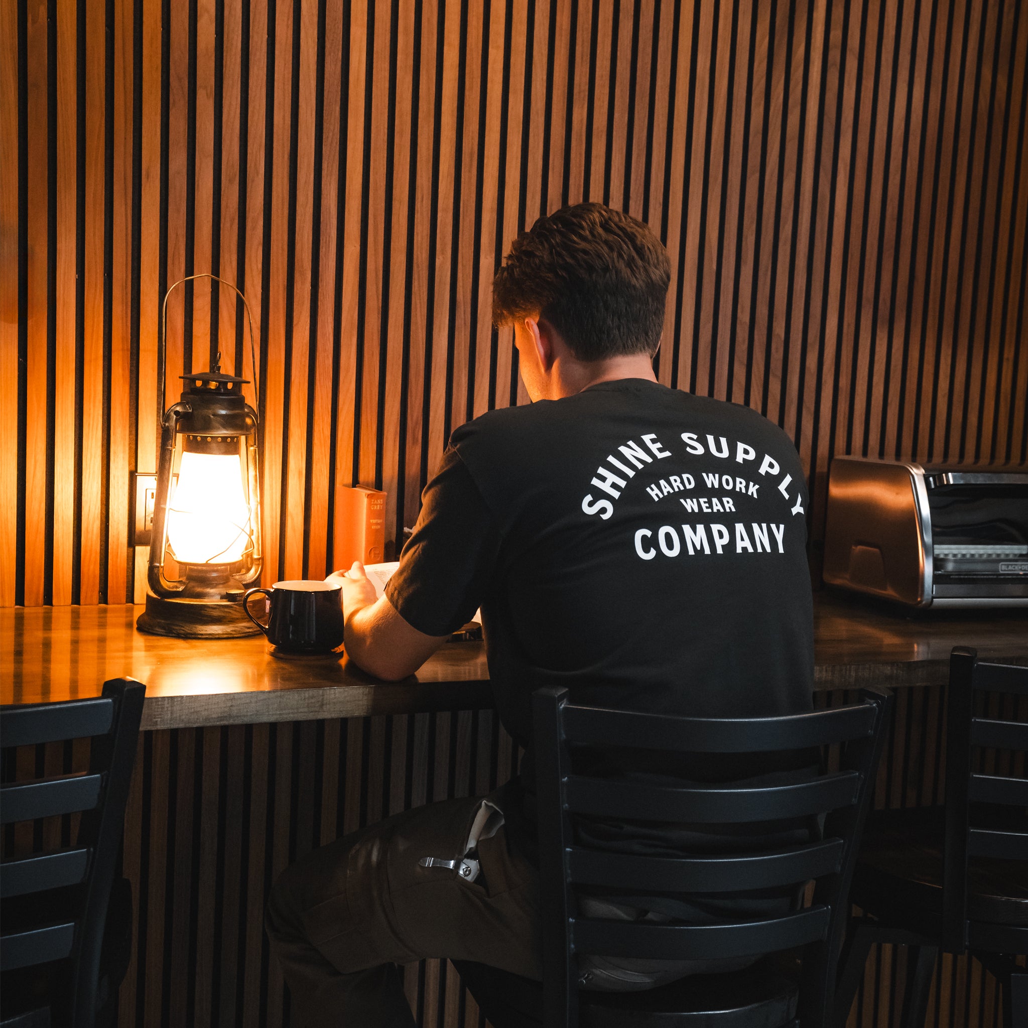 "Hard Work Wear" Fall Authentics T-Shirt - Coal