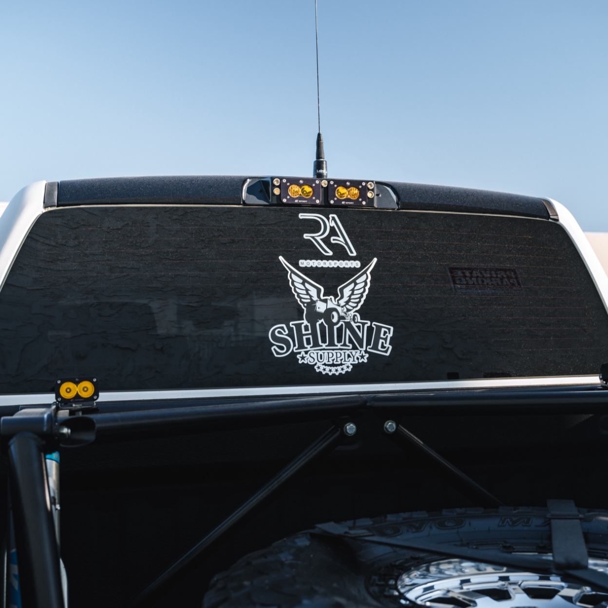 Shine Supply Decal - Chrome 10"