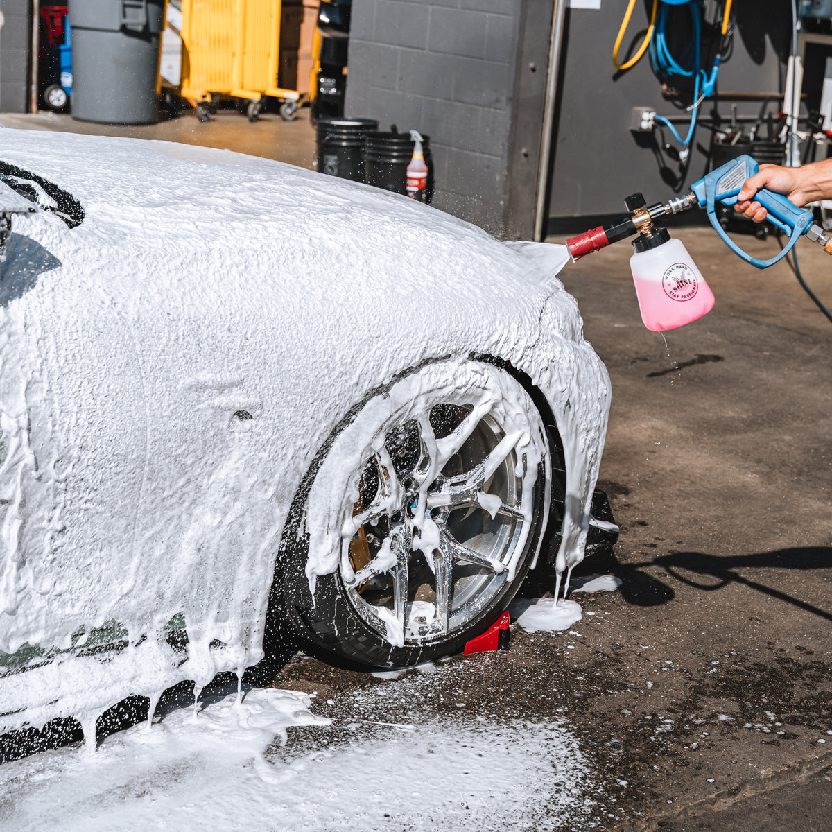 The Foam Thrower w/ Free Soap - Foam Cannon