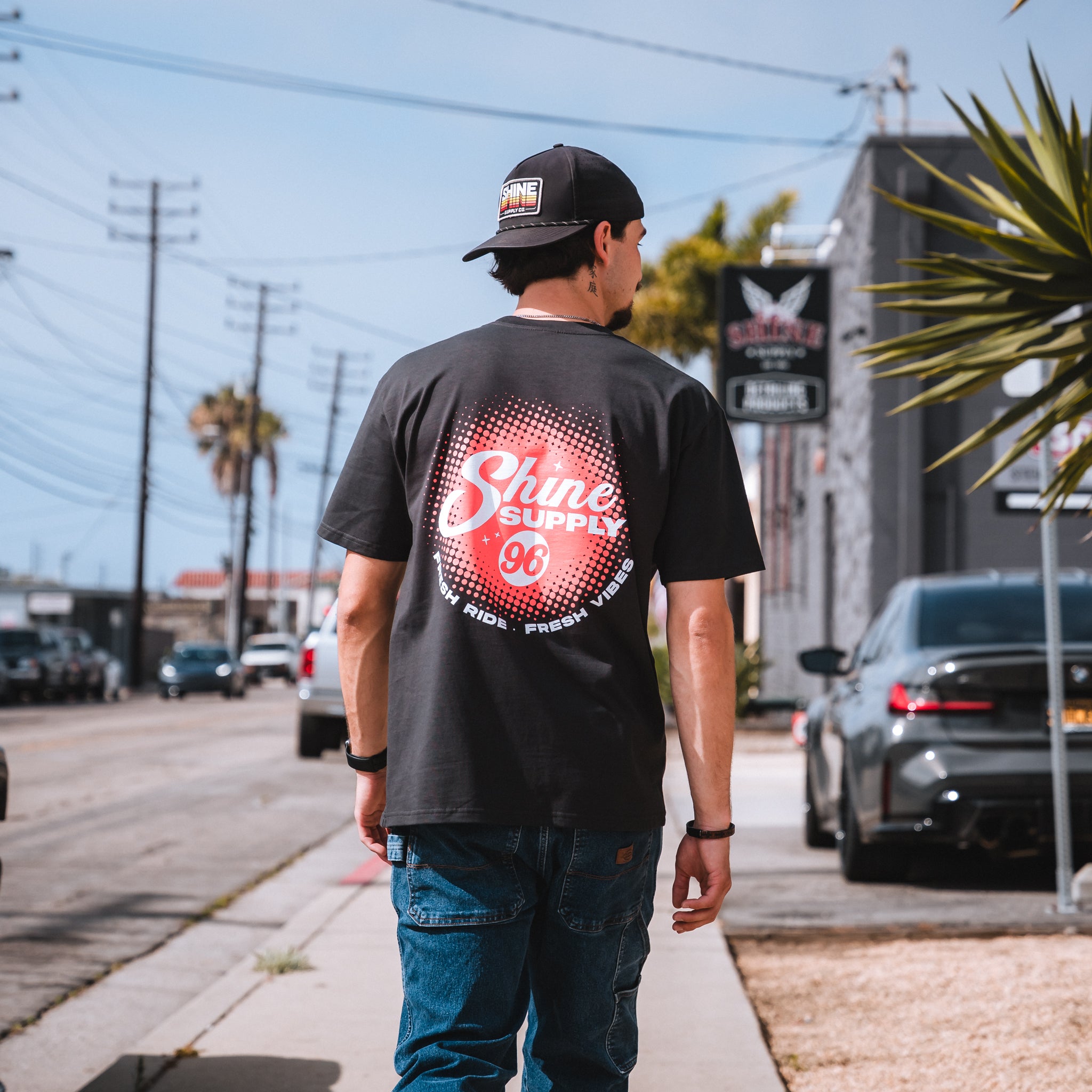 "Octane " Summer Authentics Tee - Coal