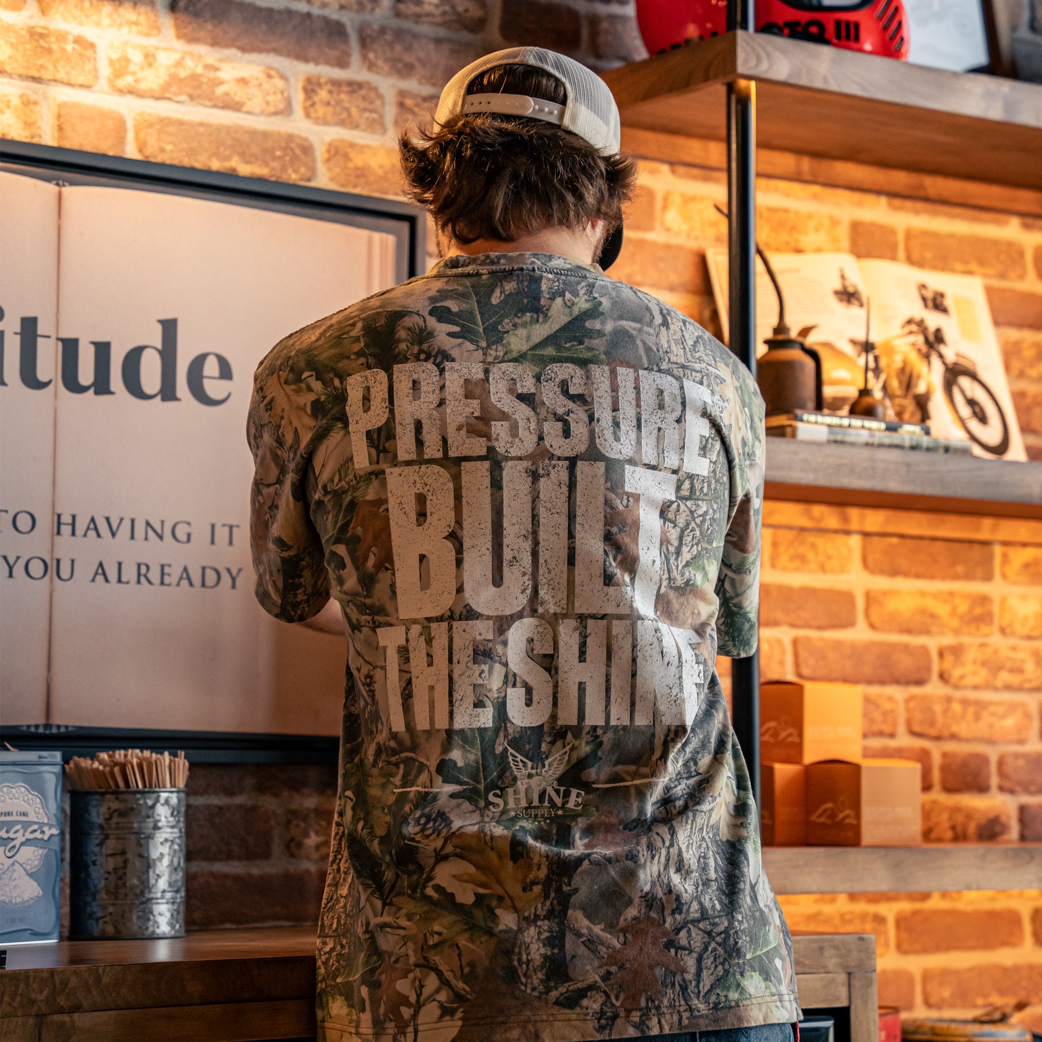 Pressure Built Tee - Forest Camo