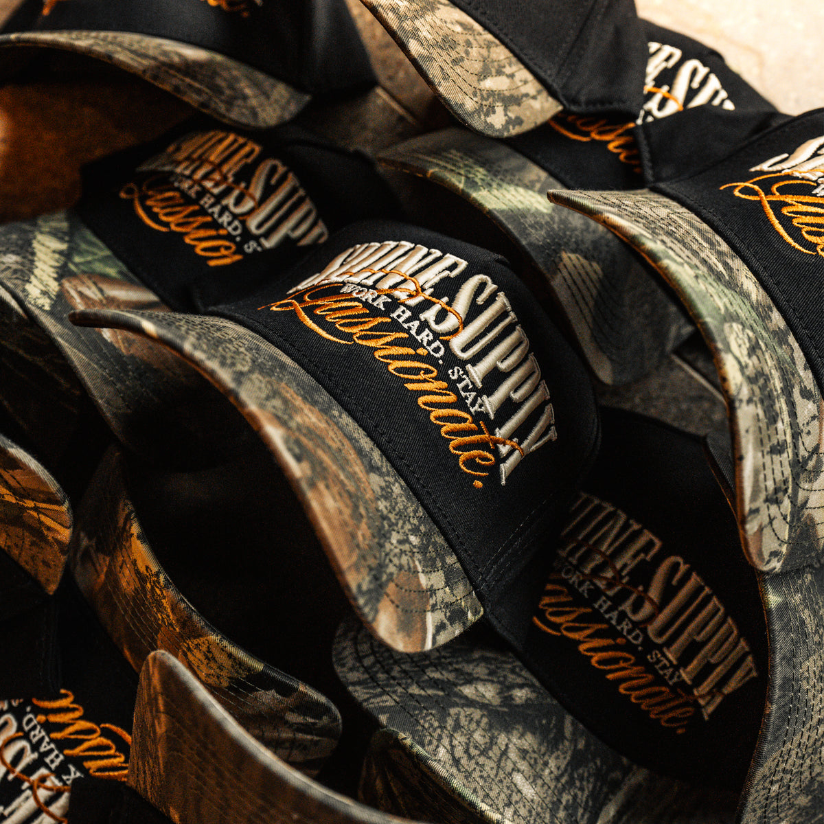 "All In" - Snapback - Black/Camo