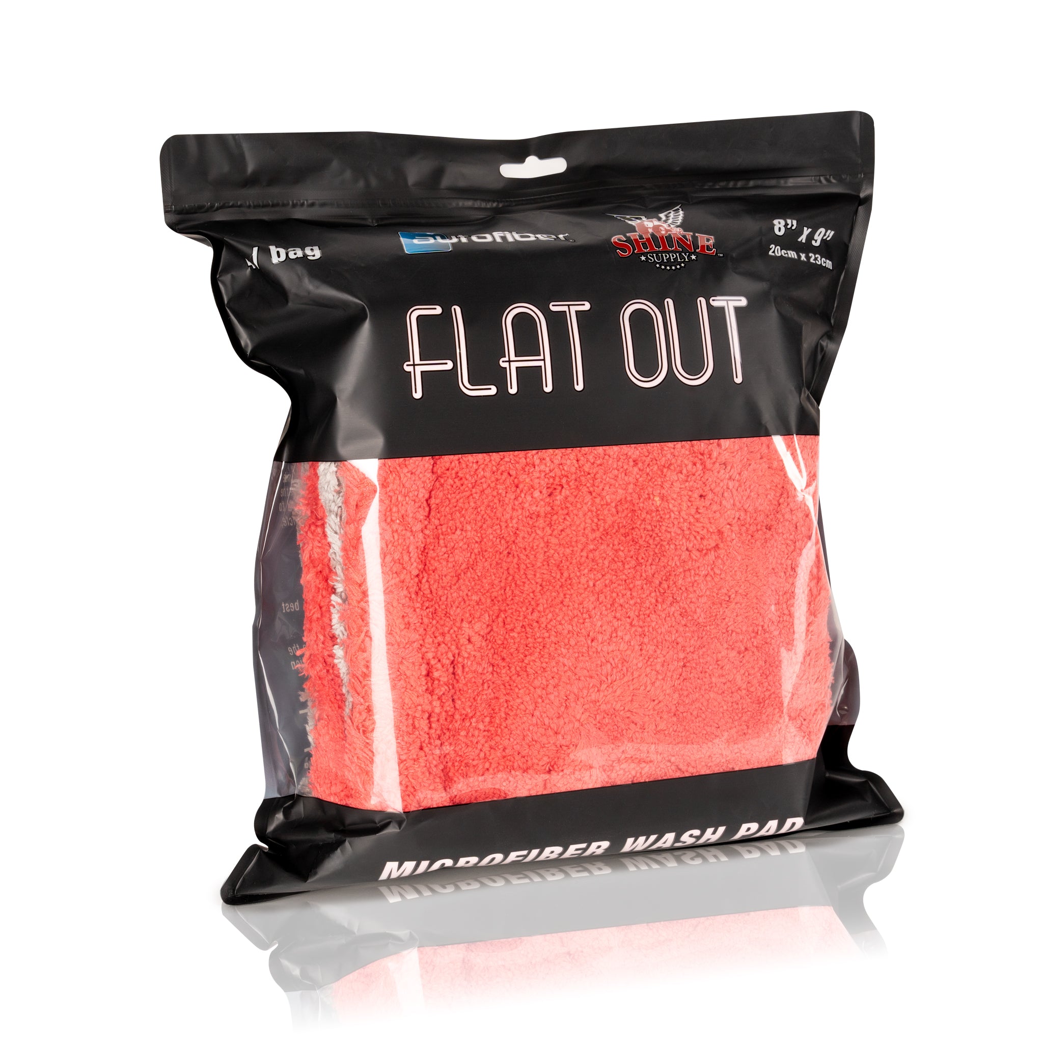 Flat Out Wash Pads 4-Pack - RED