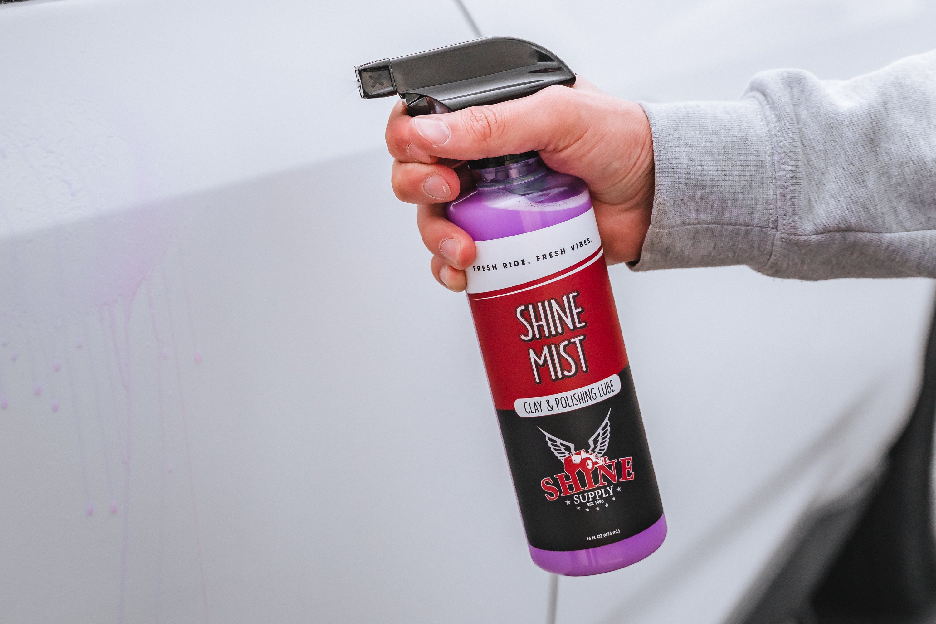 Shine Mist - 16oz. w/ Black Sprayer