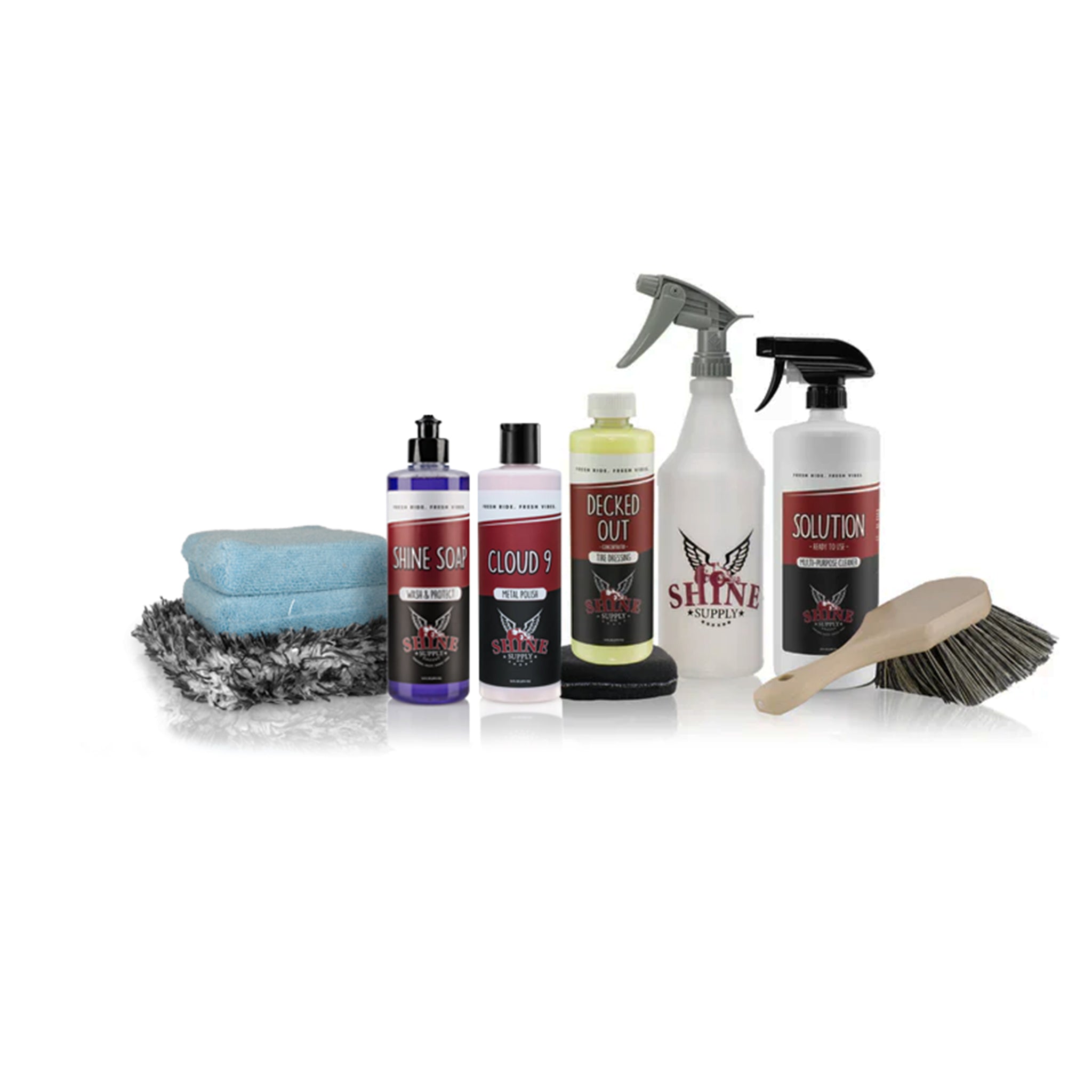 Chrome & Polished Aluminum Wheels Maintenance Kit.