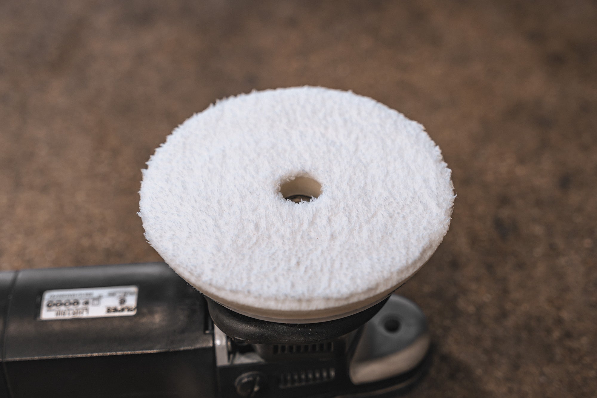 Buff & Shine Uro-Fiber Microfiber Finishing Pad - White