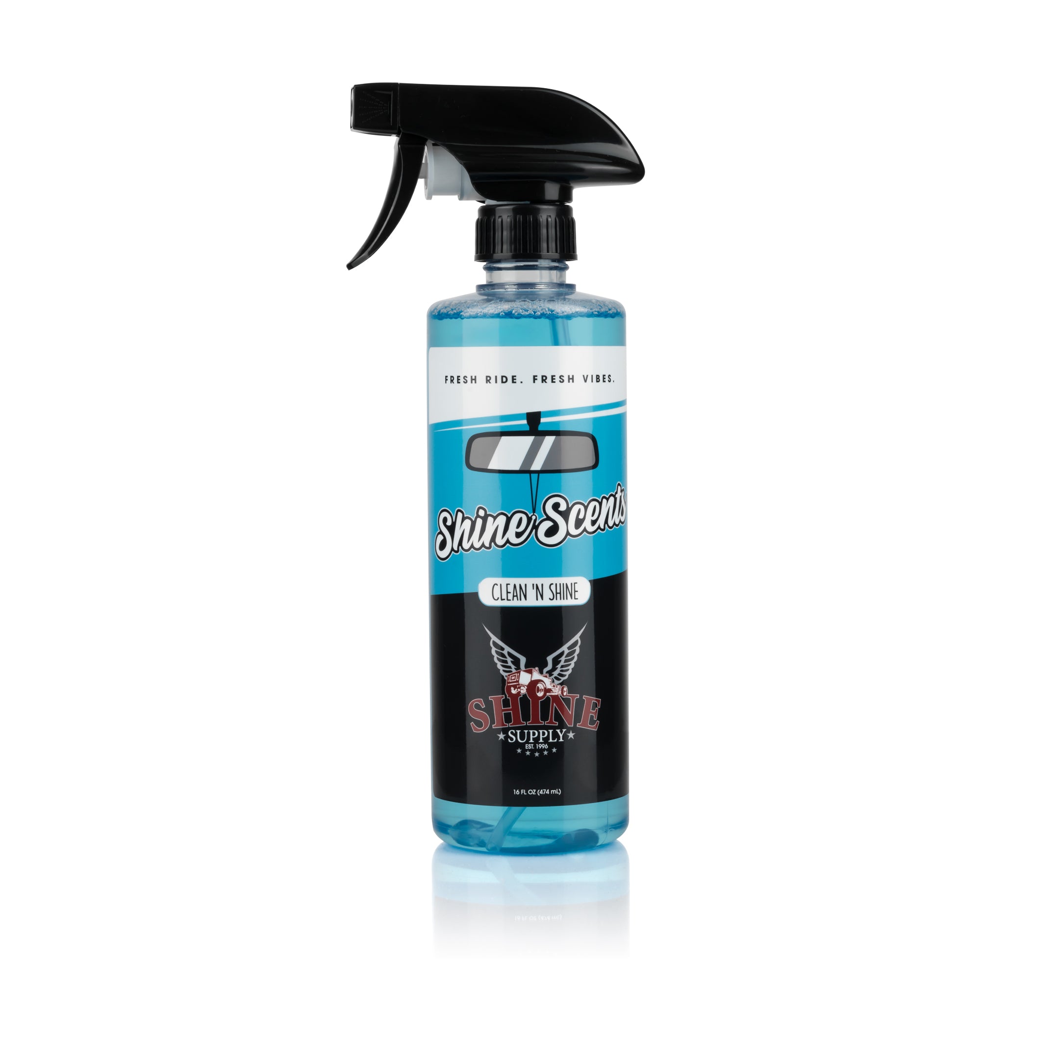 "Shine Scents" Clean 'N Shine - 16oz. w/ Black Sprayer
