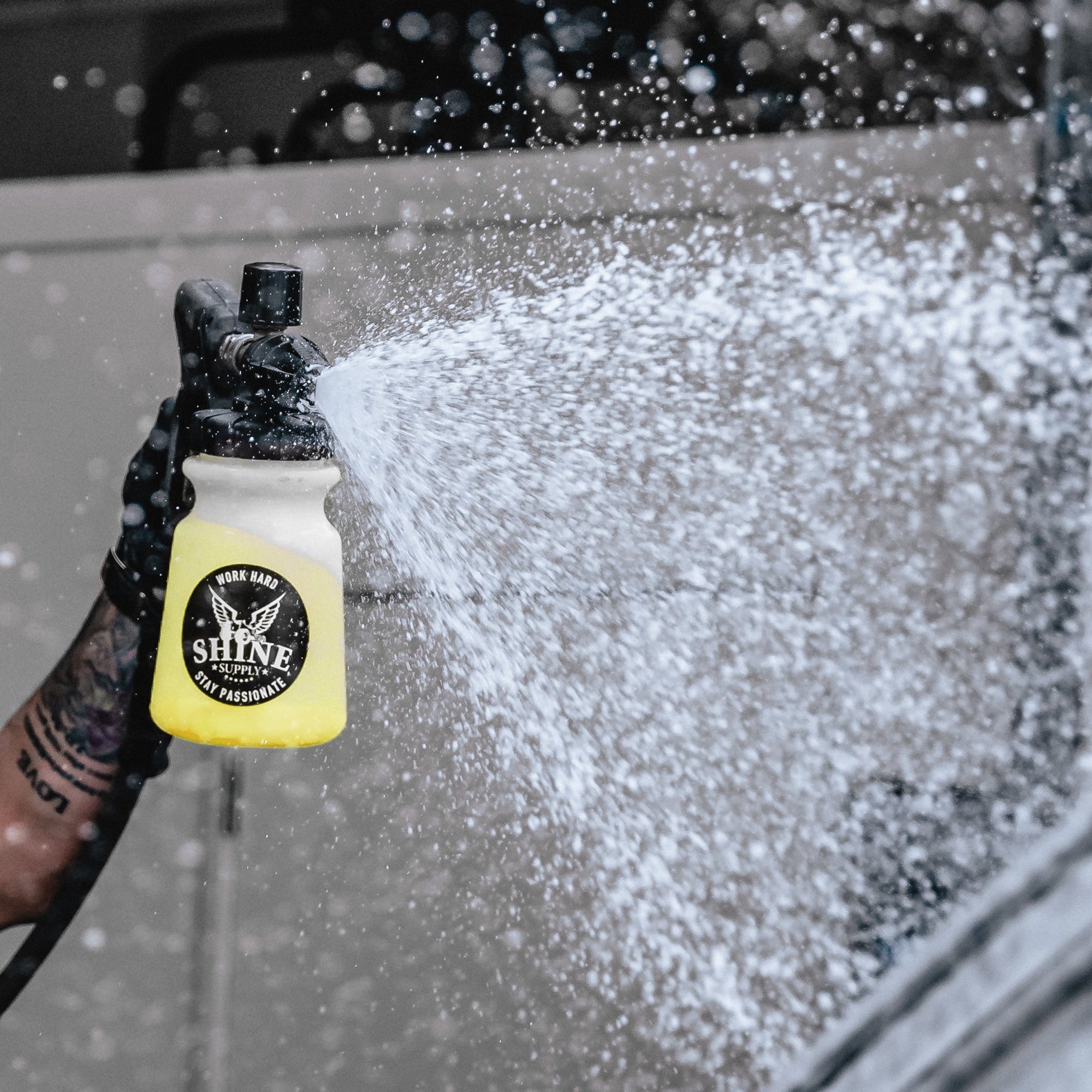 Shine Supply High Pressure Foam Gun w/ Free Soap!