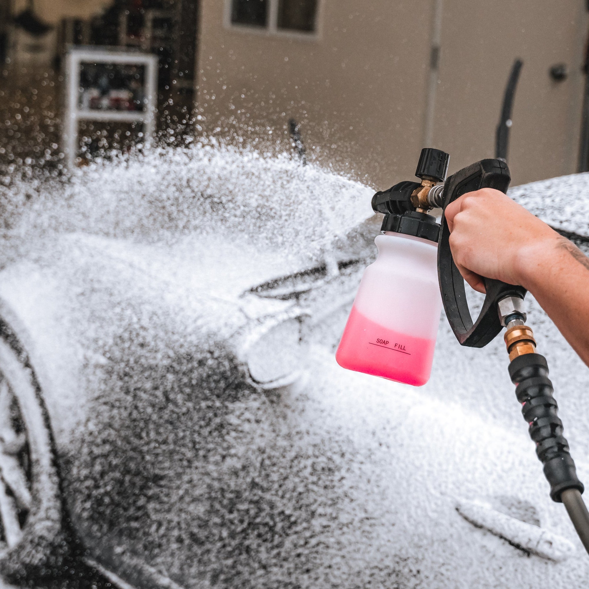 Shine Supply High Pressure Foam Gun w/ Free Soap!