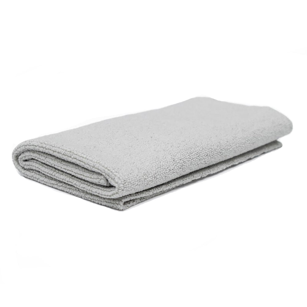 EDGELESS PEARL Microfiber Towels 16x16 - Rag Company - Grey