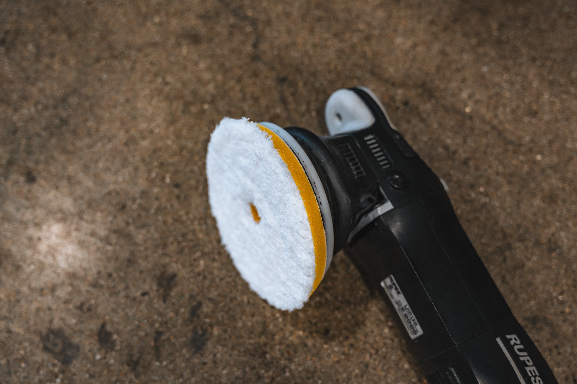 Buff & Shine Uro-Fiber MicrofiberPolishing Pad - Yellow