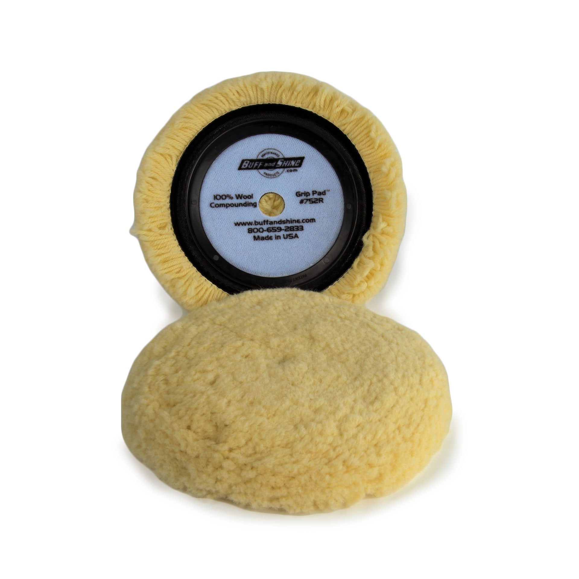Buff and Shine Wool Pad - 7"