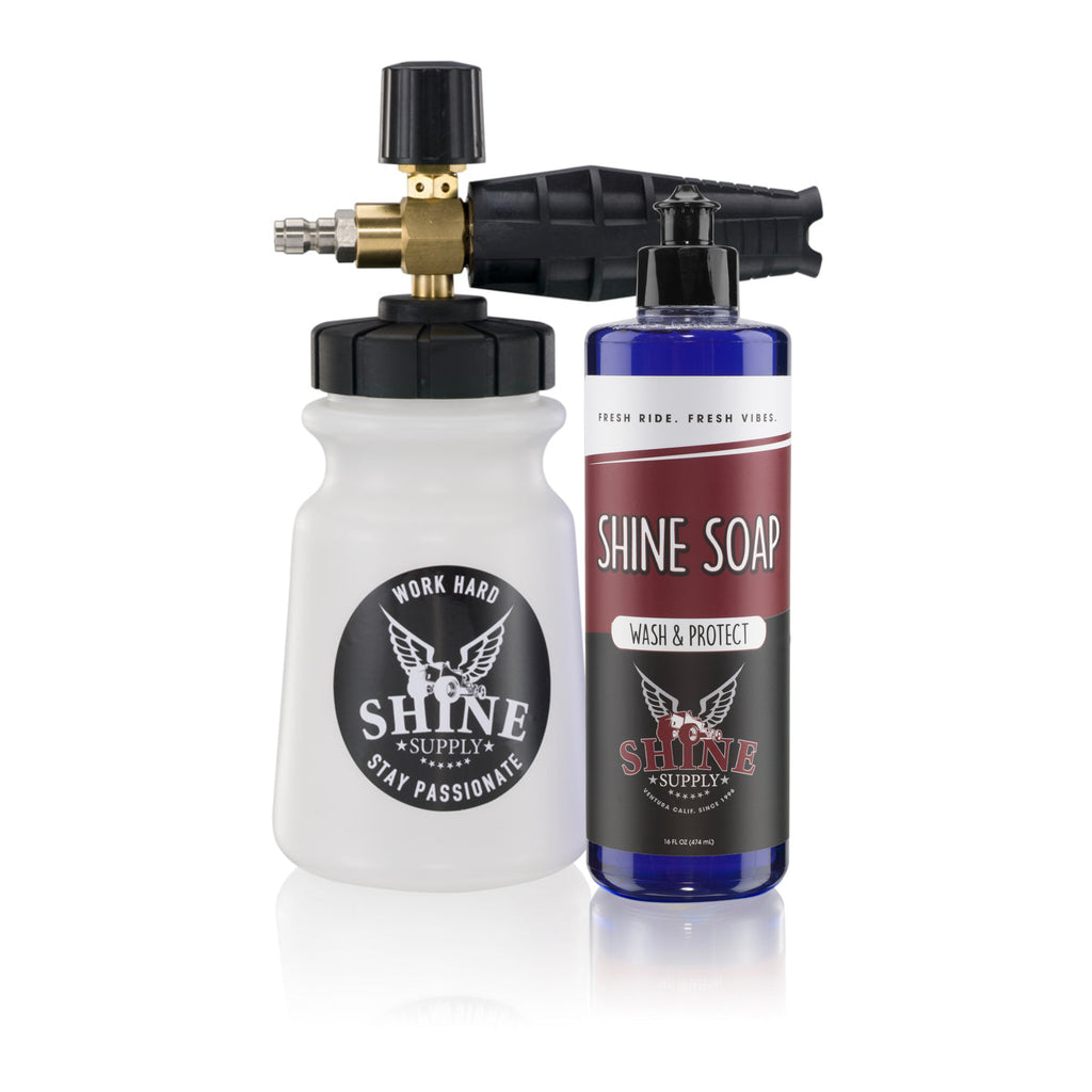 Shine Supply High Pressure Foam Gun w/ Free Soap! – SHINE
