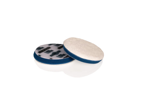 Buff & Shine Uro-Fiber Microfiber - 3" White Cutting Pad (2-pack)