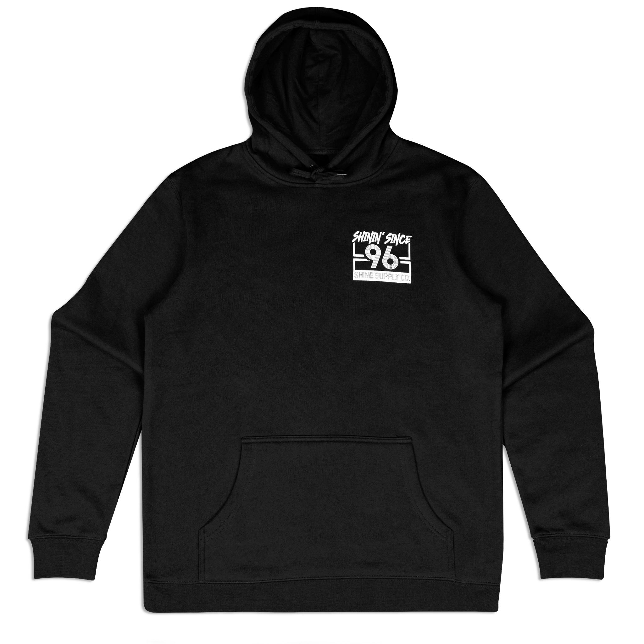 "Shinin' Since 96" Authentics Hoodie - Coal