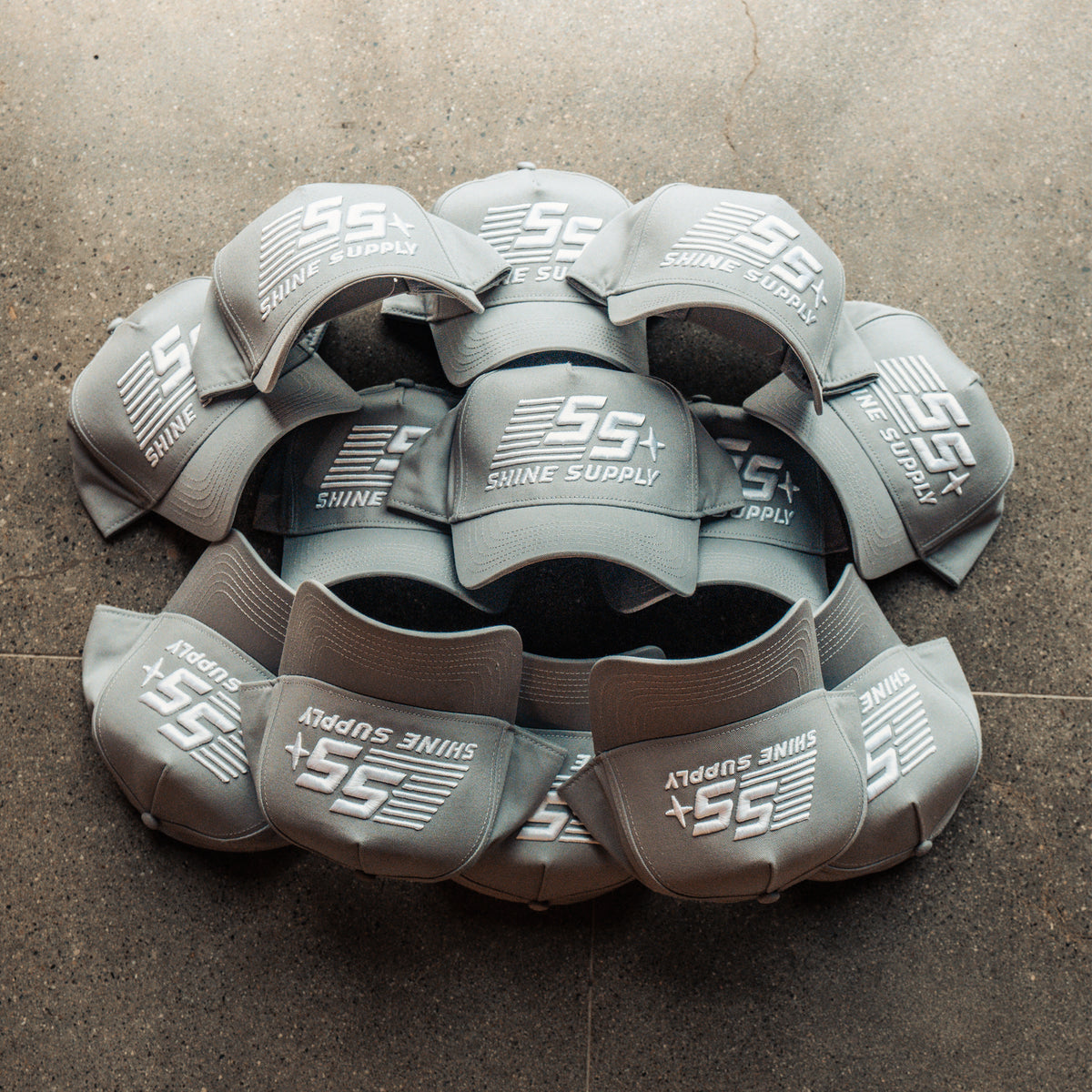 "Apex" - Snapback - Grey