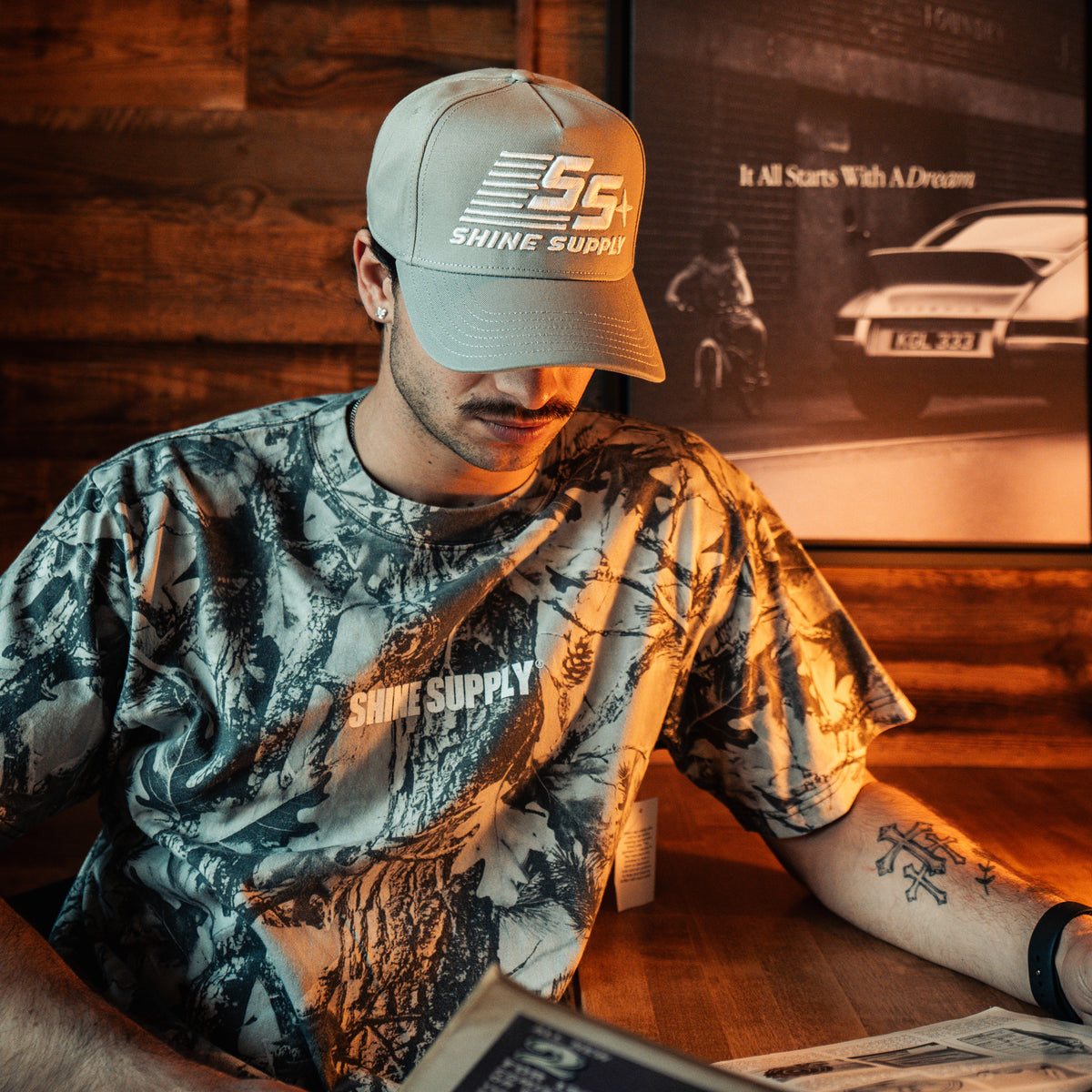 "Apex" - Snapback - Grey