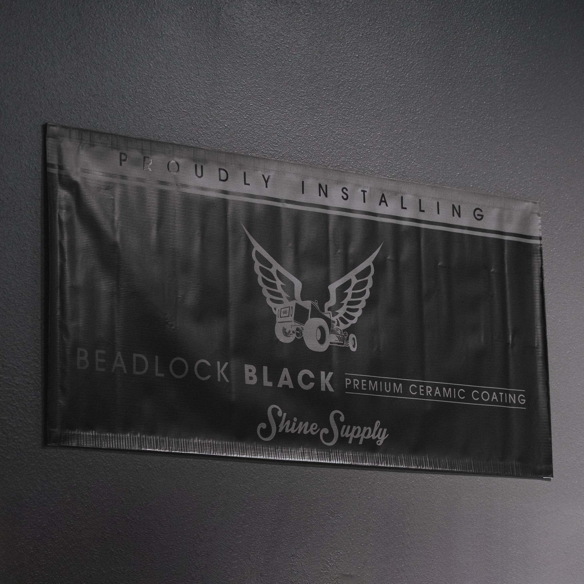 Beadlock Black - Shop Banner - 2x4