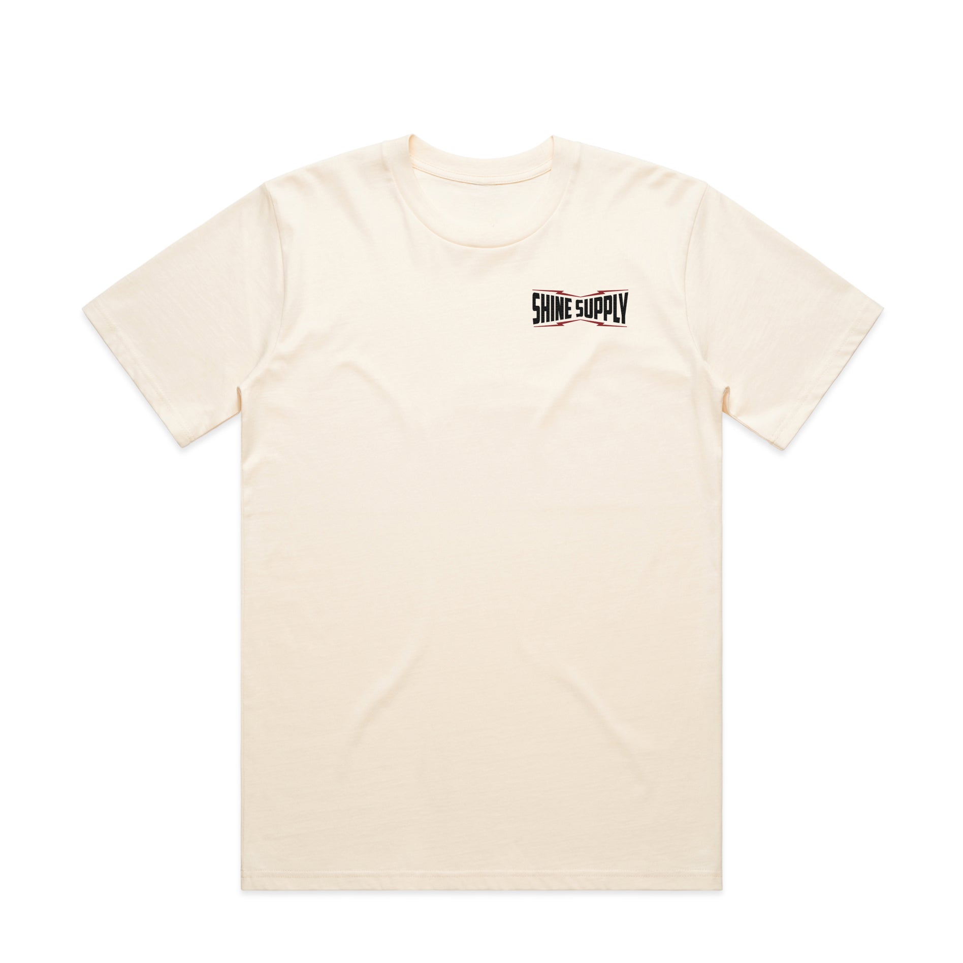 "Redline" Summer Authentics Tee - Ecru