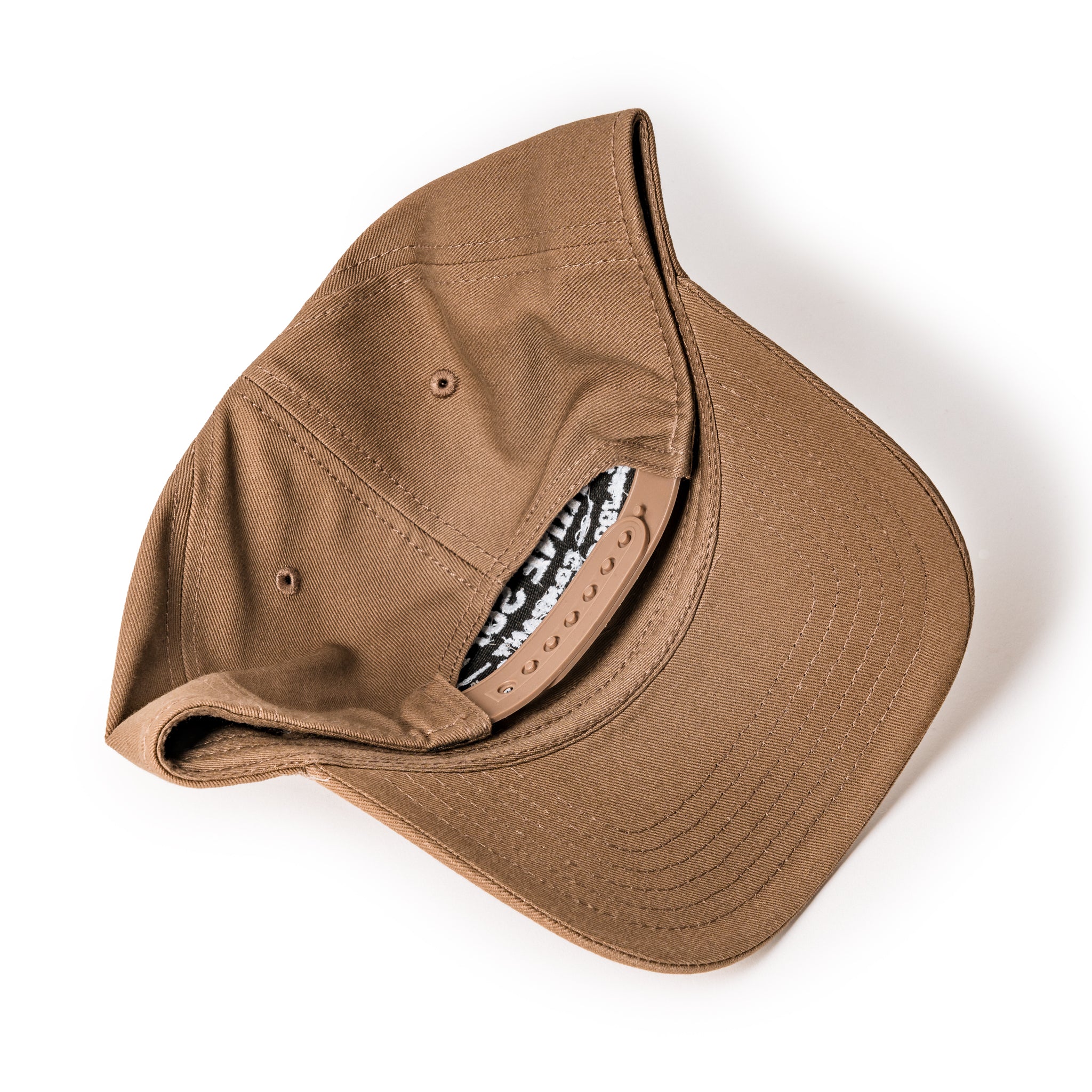 Shine Supply Co. Snapback Hat - Walnut