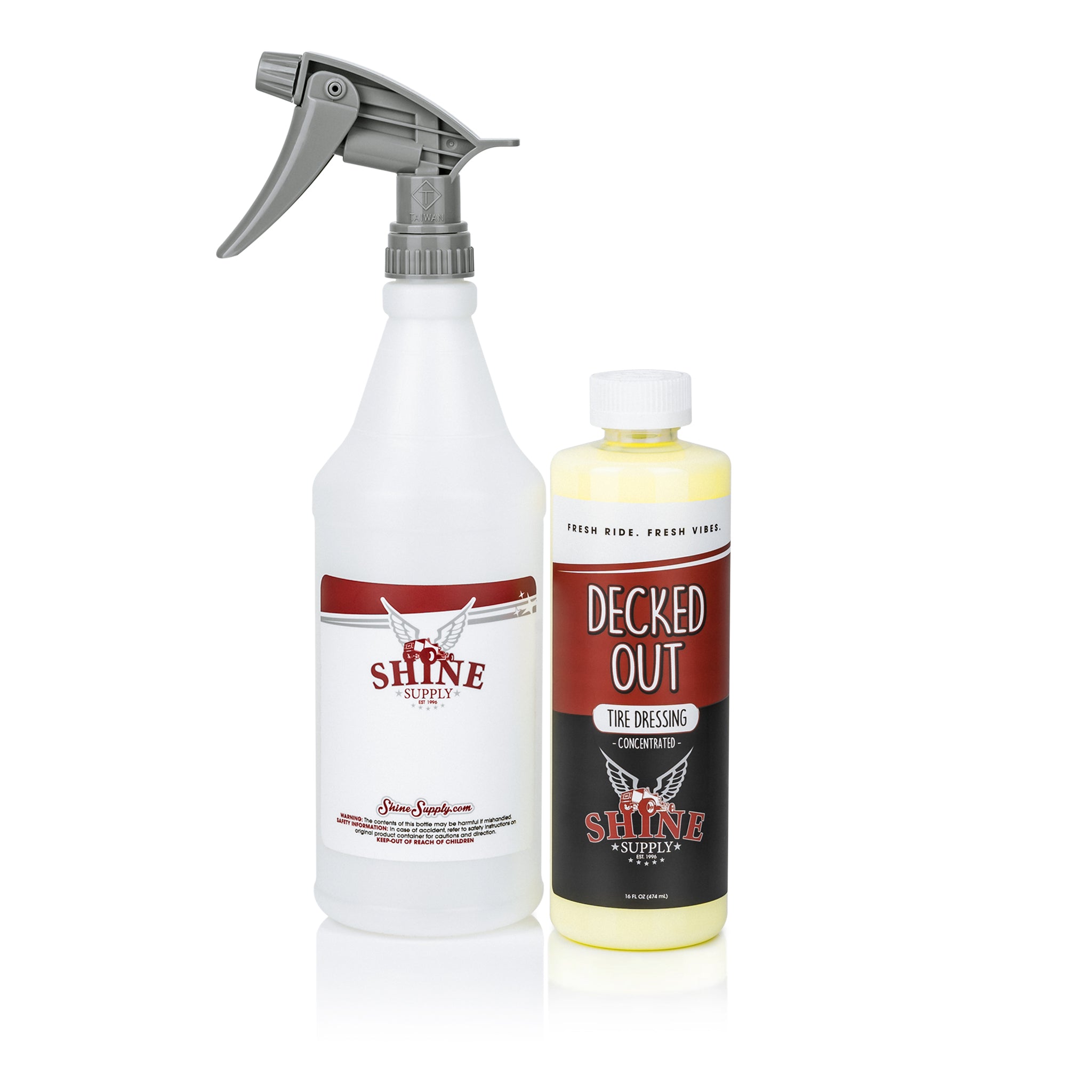 Decked Out - 16oz. w/ Spray Bottle