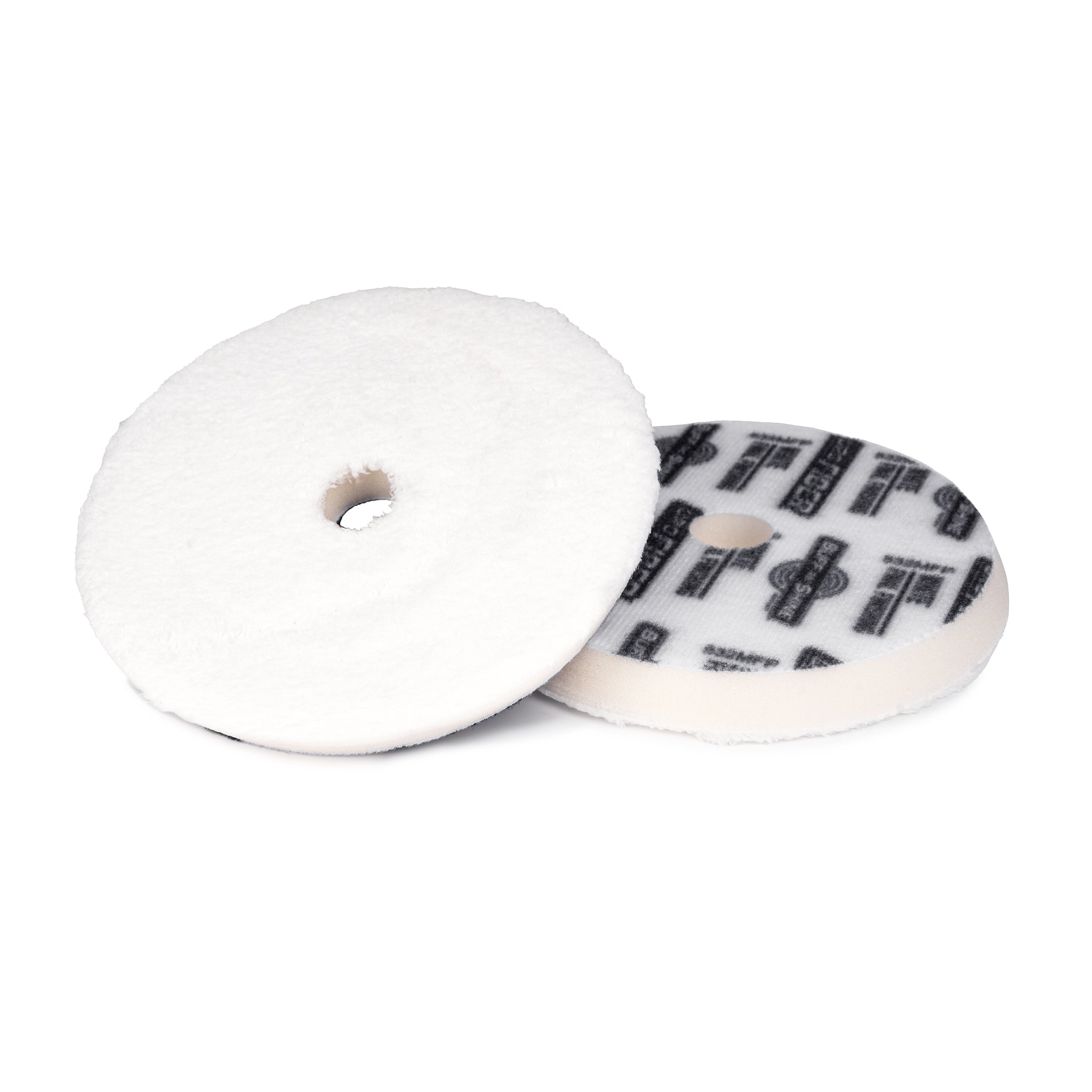 Buff & Shine Uro-Fiber Microfiber Finishing Pad - White