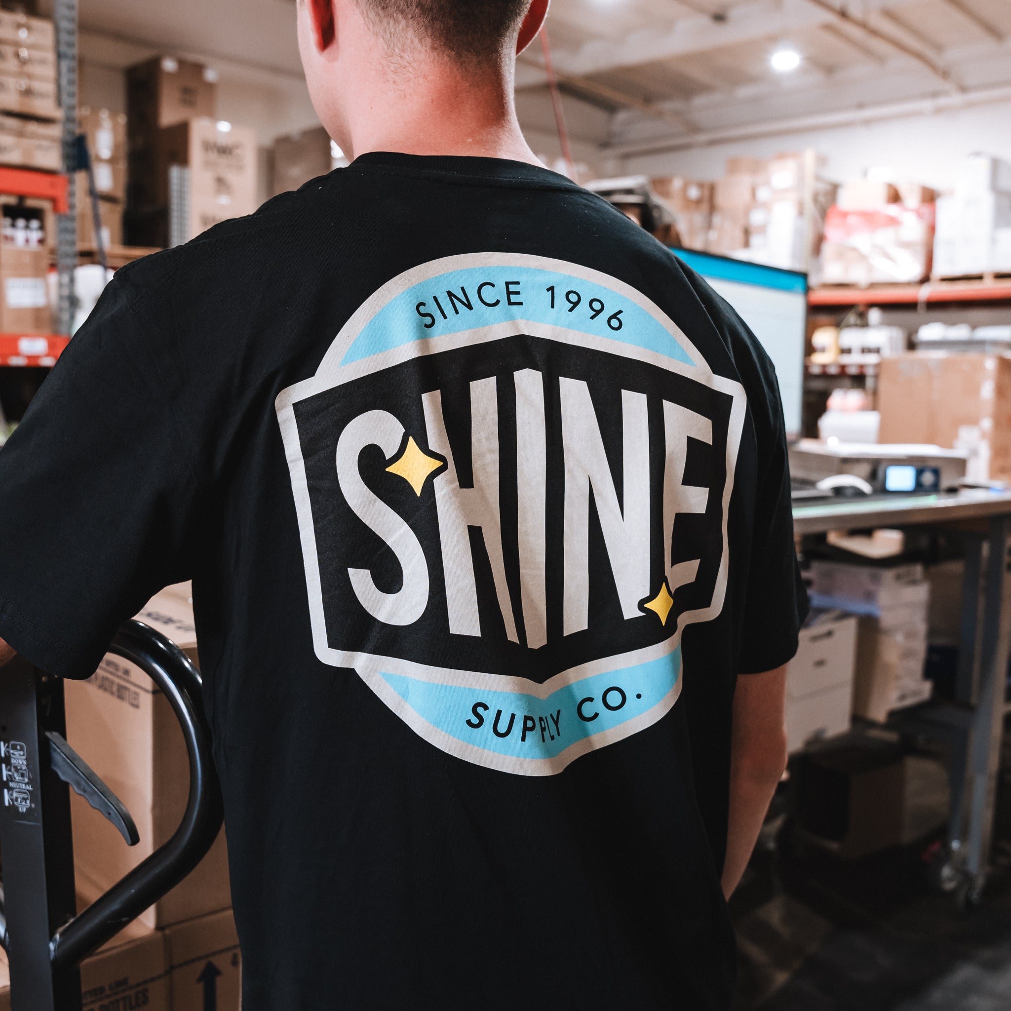 "GasCan" Shine Supply Authentics T-Shirt - Black