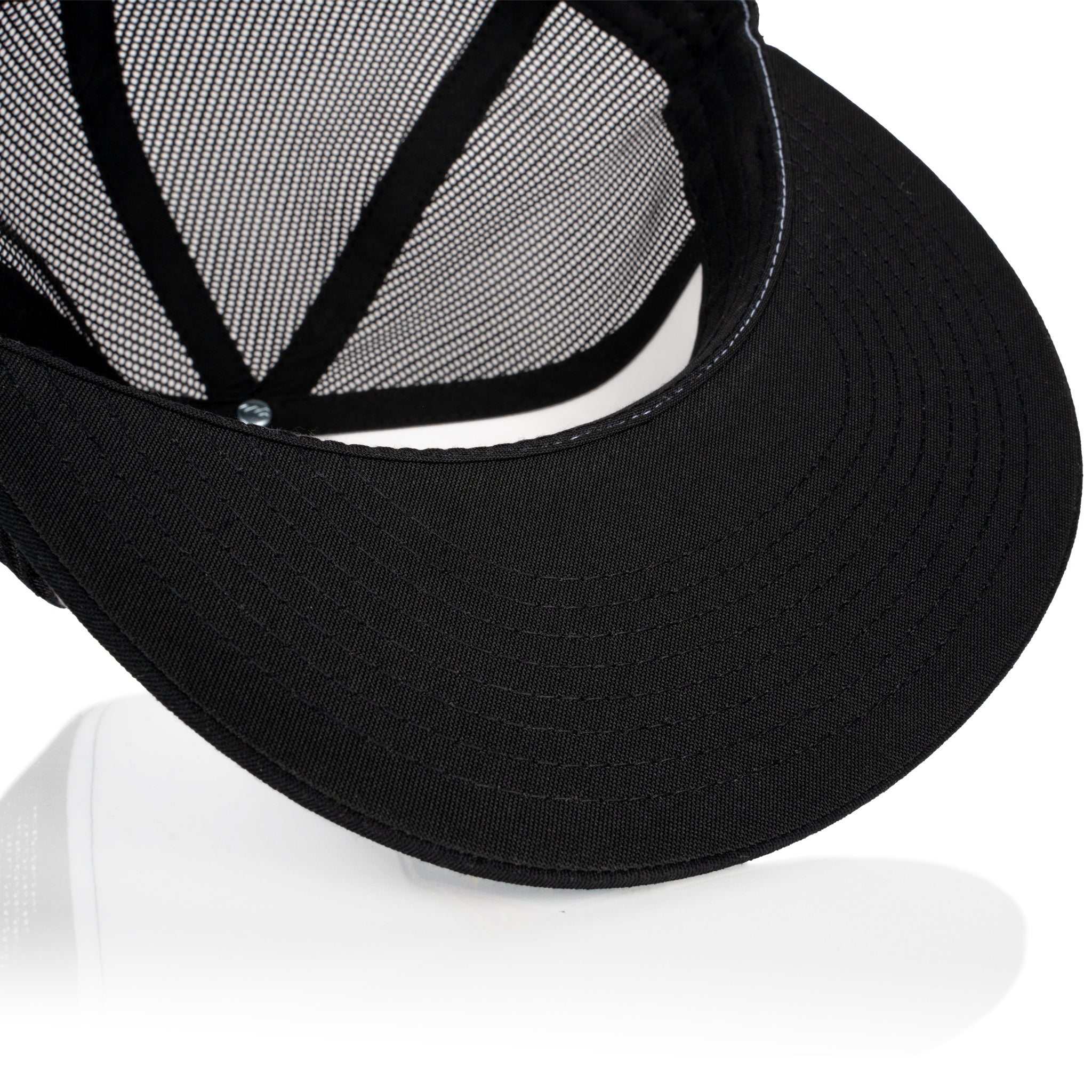 "Gas Can" Trucker Snapback Hat - Black/White