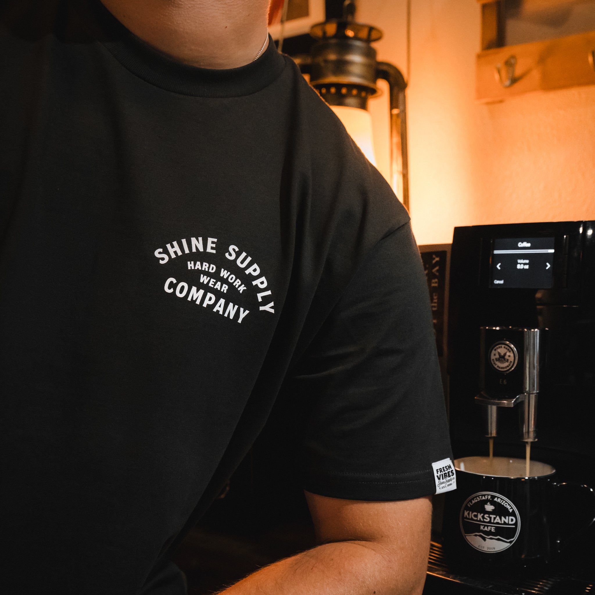 "Hard Work Wear" Fall Authentics T-Shirt - Coal