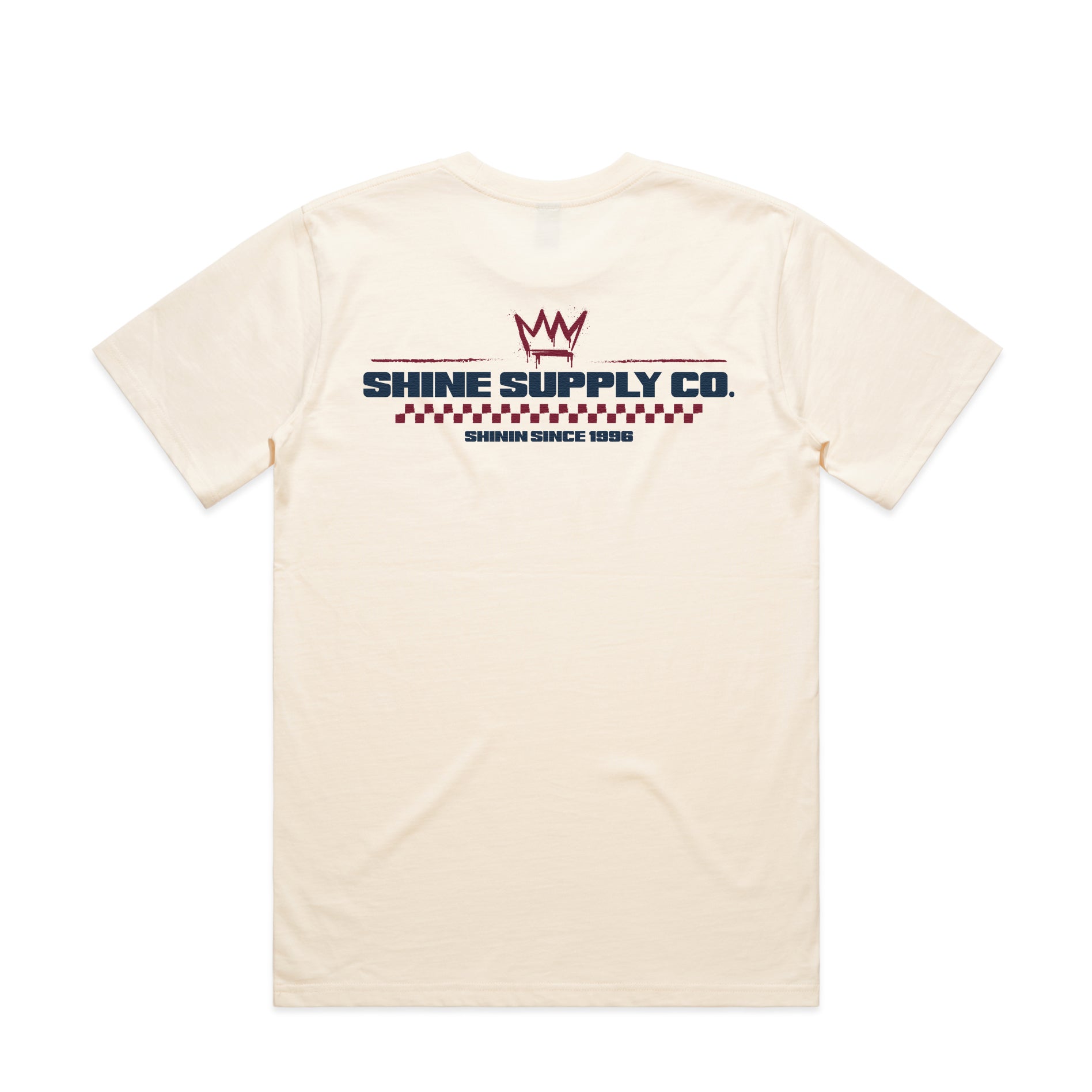 "Crown" Summer Authentics Tee - Ecru