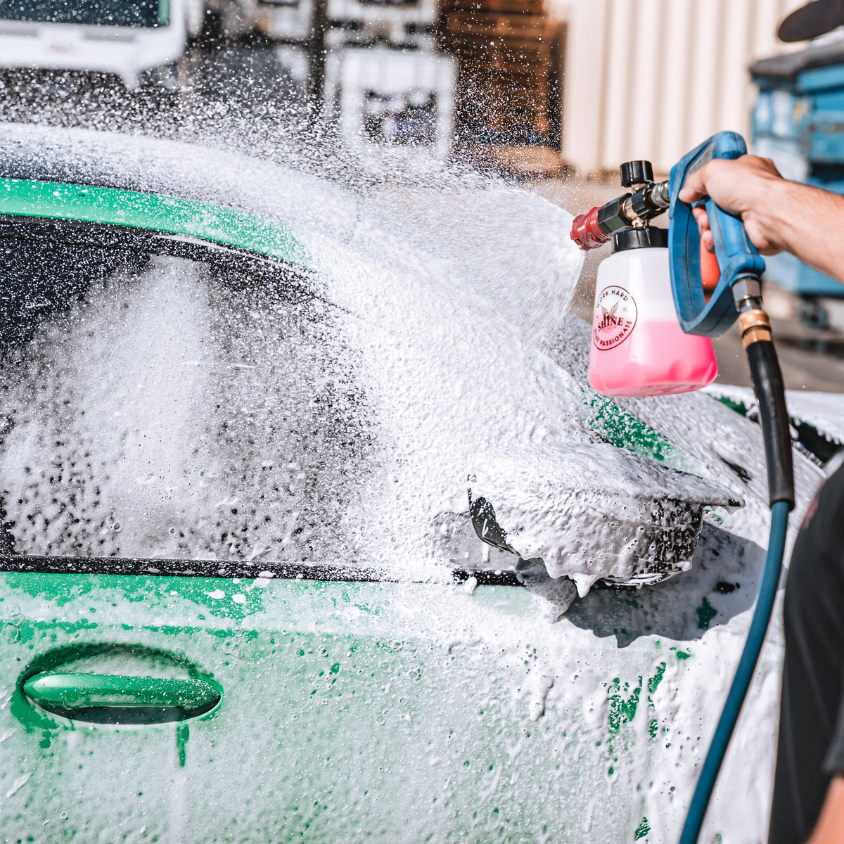 The Foam Thrower w/ Free Soap - Foam Cannon