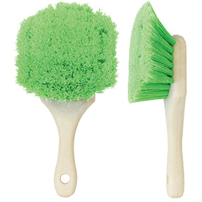Green Soft Tire Brush
