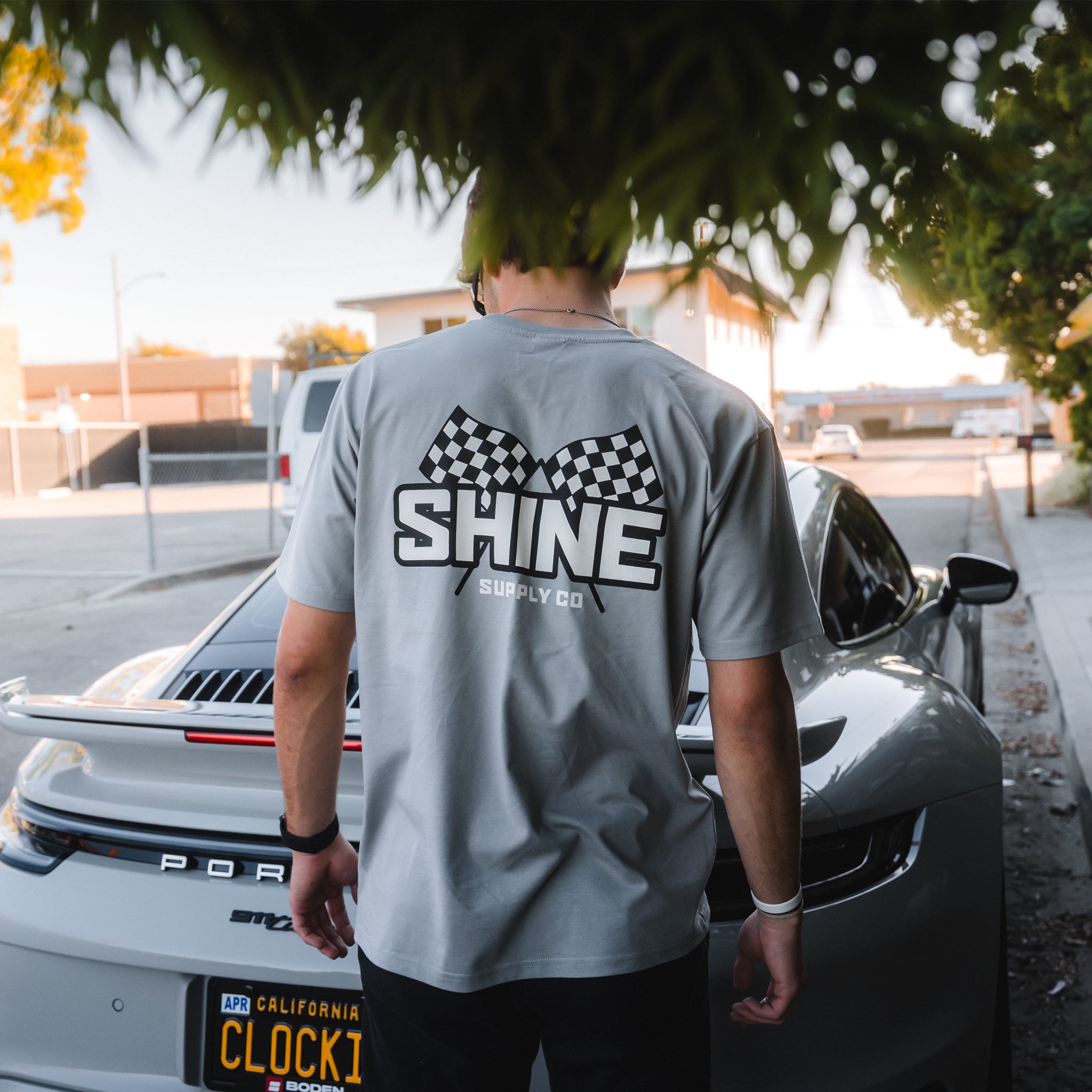 "Checkerline" Fall Authentics T-Shirt - Storm