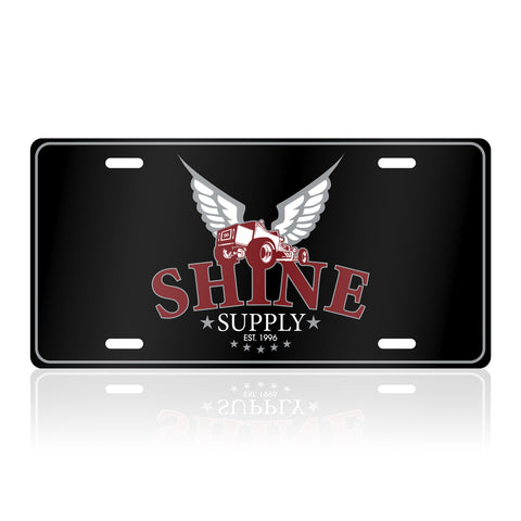 Shine Supply License Plate