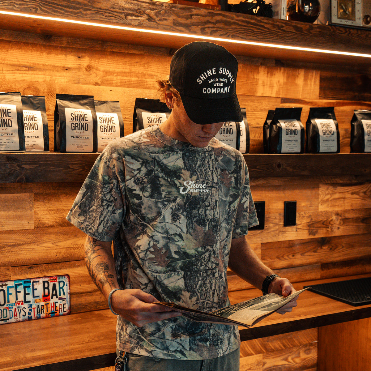 "Workhorse" - Snapback - Black