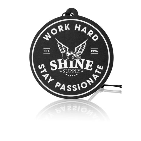 Shine Scents Air Freshener - Work Hard Round