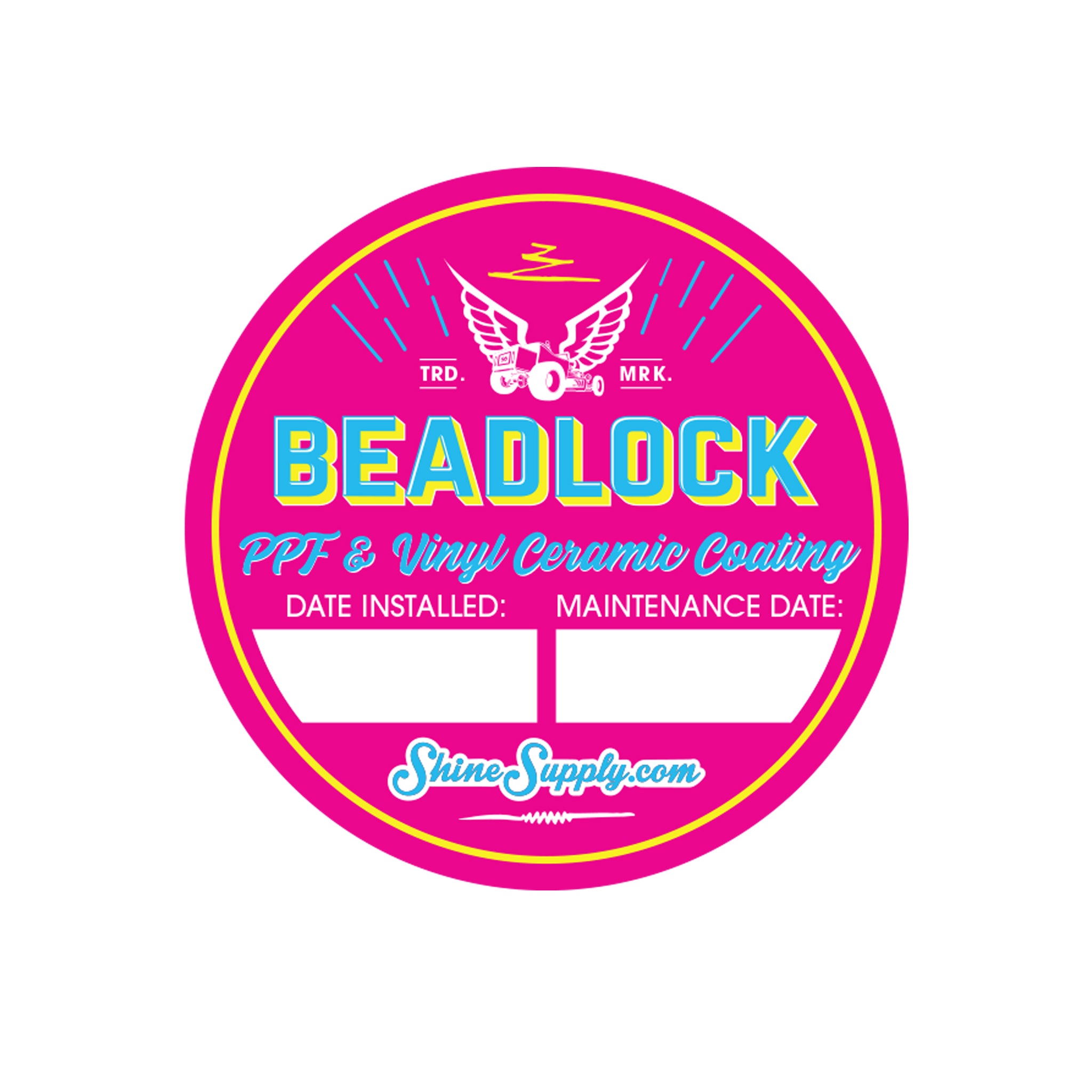 Beadlock Door Jamb Stickers