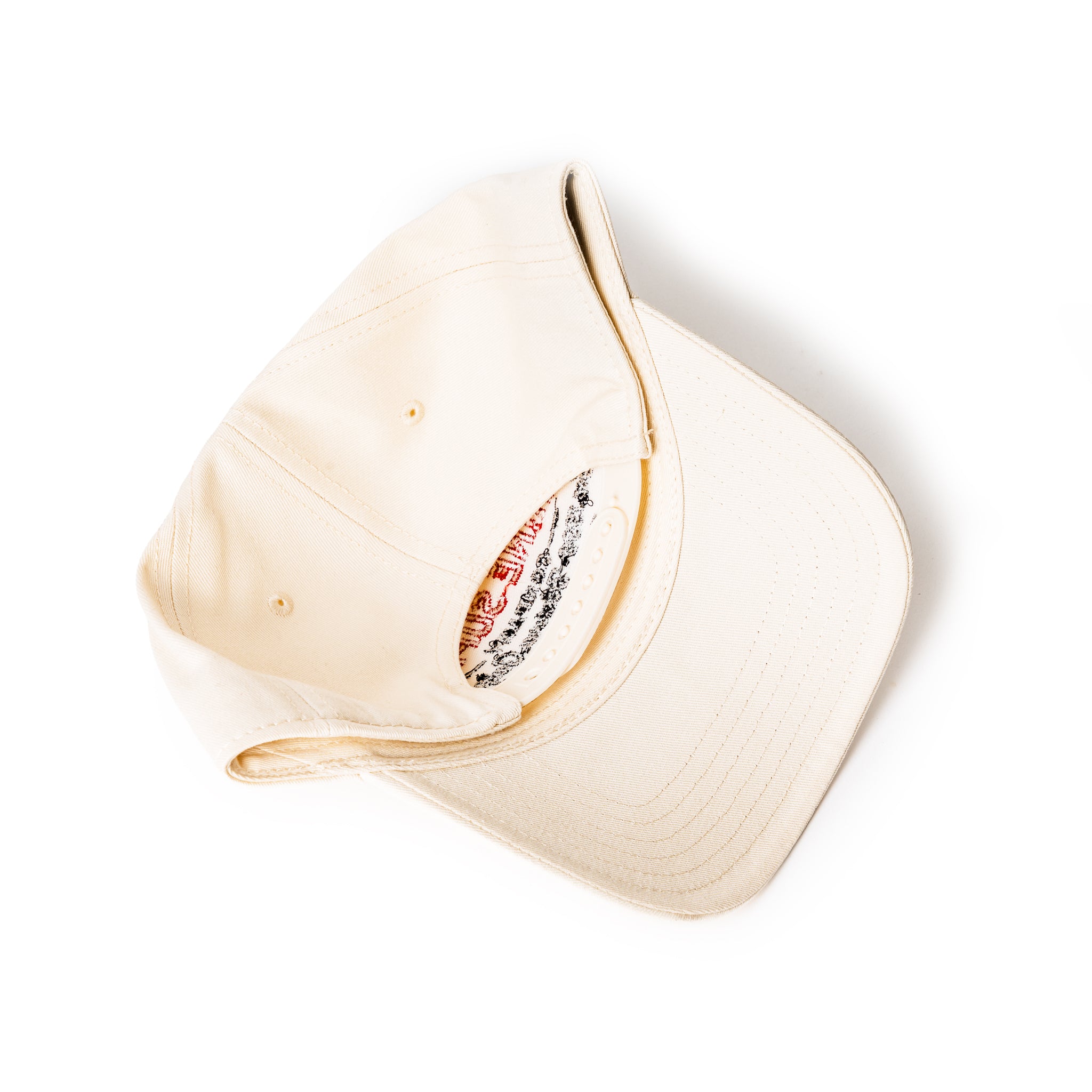 Shine Supply Co. Snapback Hat - Ecru